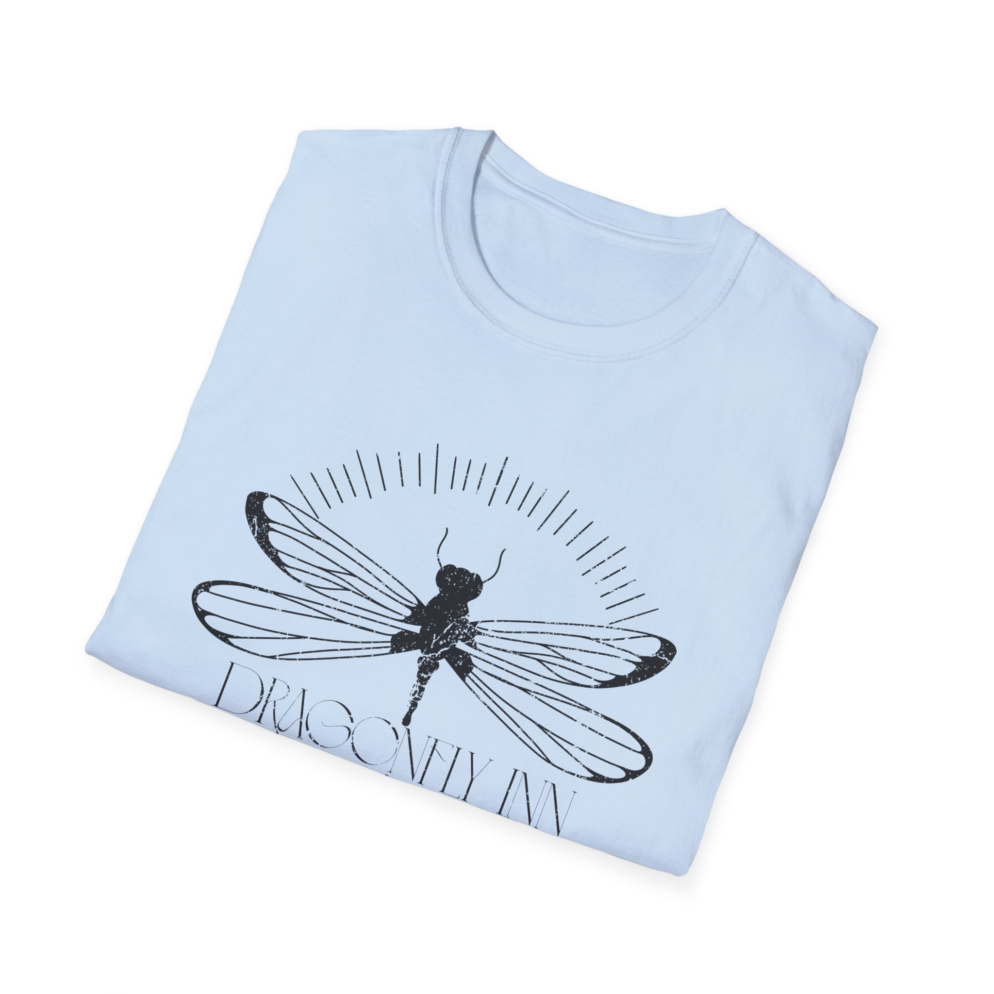 Dragonfly Inn Inspired Graphic Unisex T-Shirt, Nature Lover Gift, Boho Tee, Summer Outfit, Casual Wear, Eco-Friendly Apparel