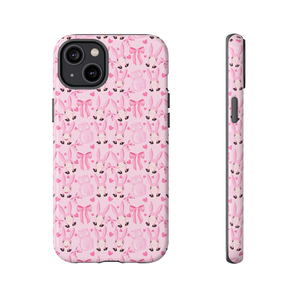 Bob's Burgers Inspired Coquette Louise Tough Case for iPhone, Google, and Samsung