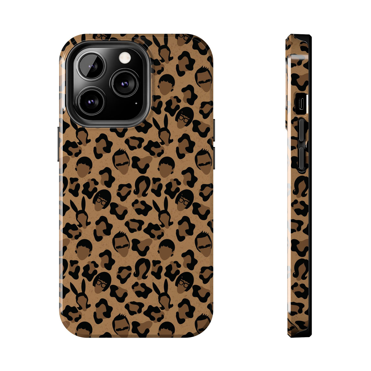 Leopard Print Belchers Phone Case (iPhone, Samsung) Not MagSafe!