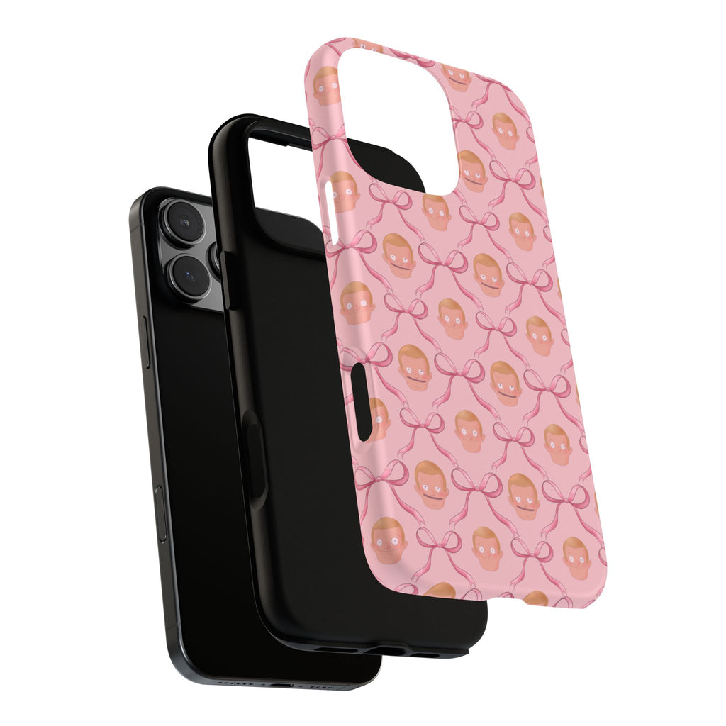 Bob's Burgers Inspired Regular Size Rudy Pink Coquette Tough Case for iPhone, Google, and Samsung