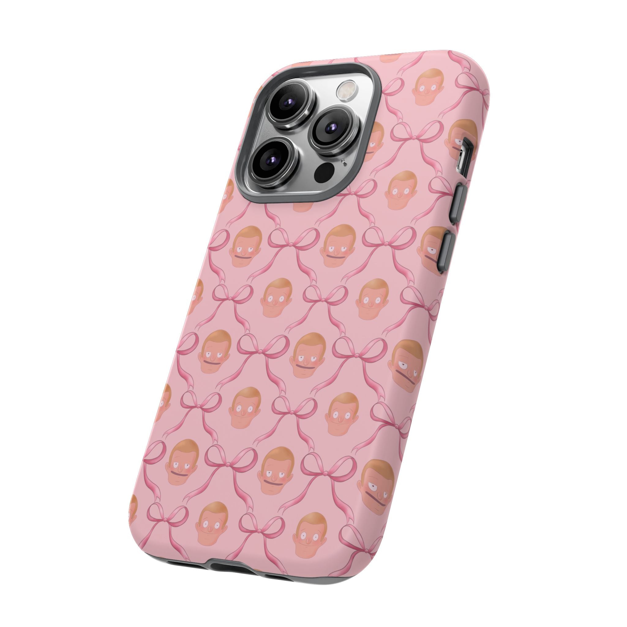 Bob's Burgers Inspired Regular Size Rudy Pink Coquette Tough Case for iPhone, Google, and Samsung
