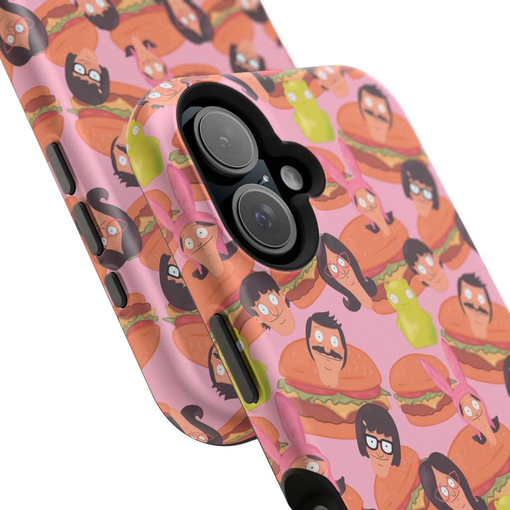 Belcher's Burger Time - Pink Magnetic Impact-Resistant iPhone Case