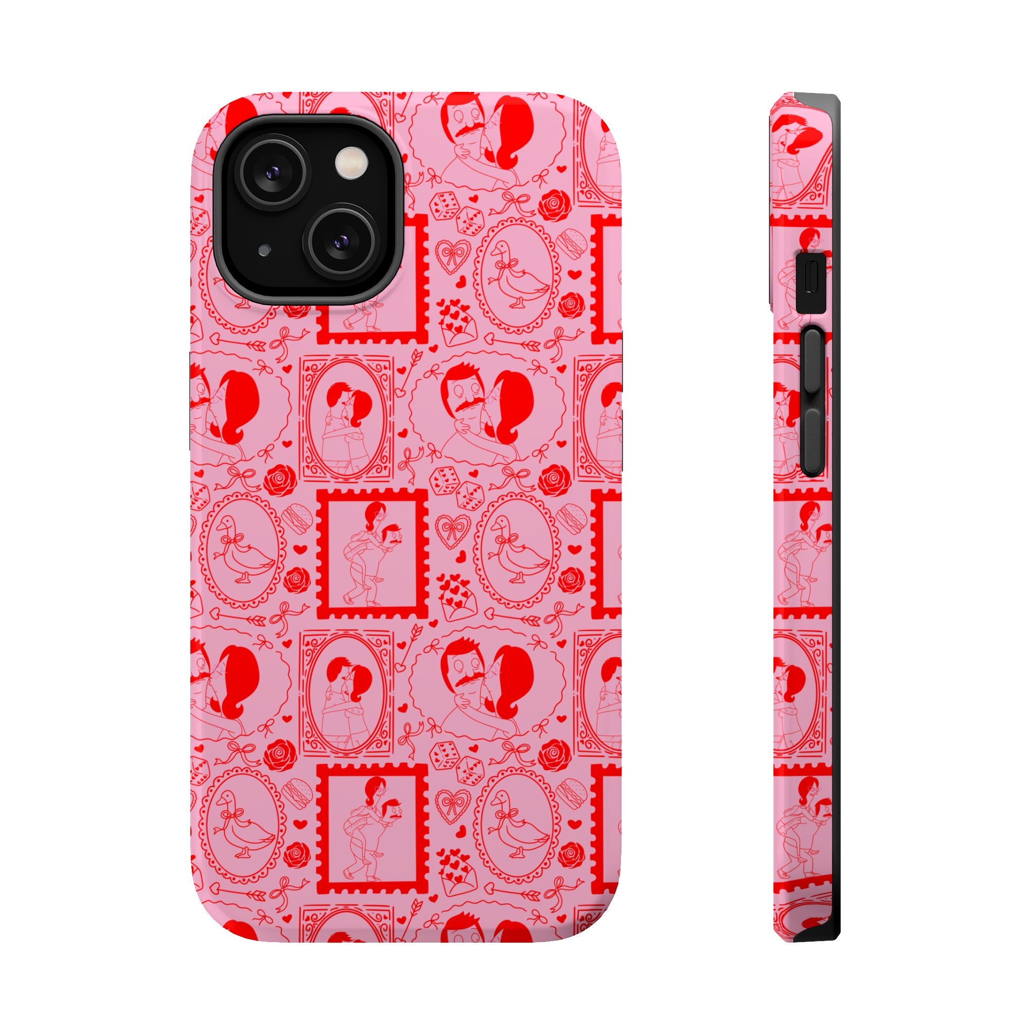 Linda & Bob Valentine's iPhone Case – Magnetic Impact-Resistant PINK