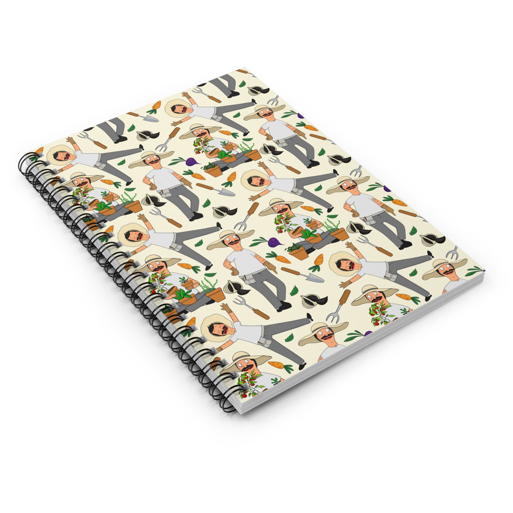 Garden Bob Ruled Spiral Notebook