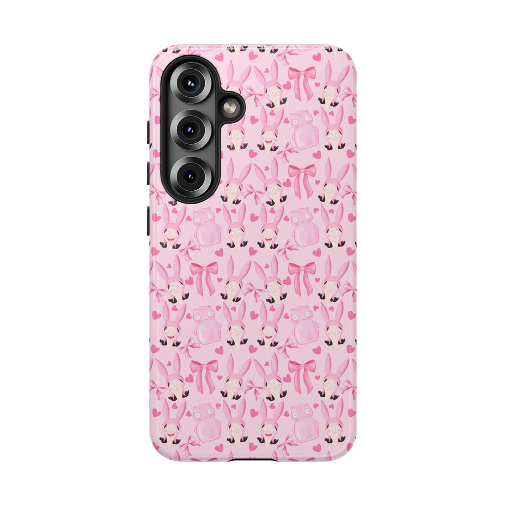 Bob's Burgers Inspired Coquette Louise Tough Case for iPhone, Google, and Samsung