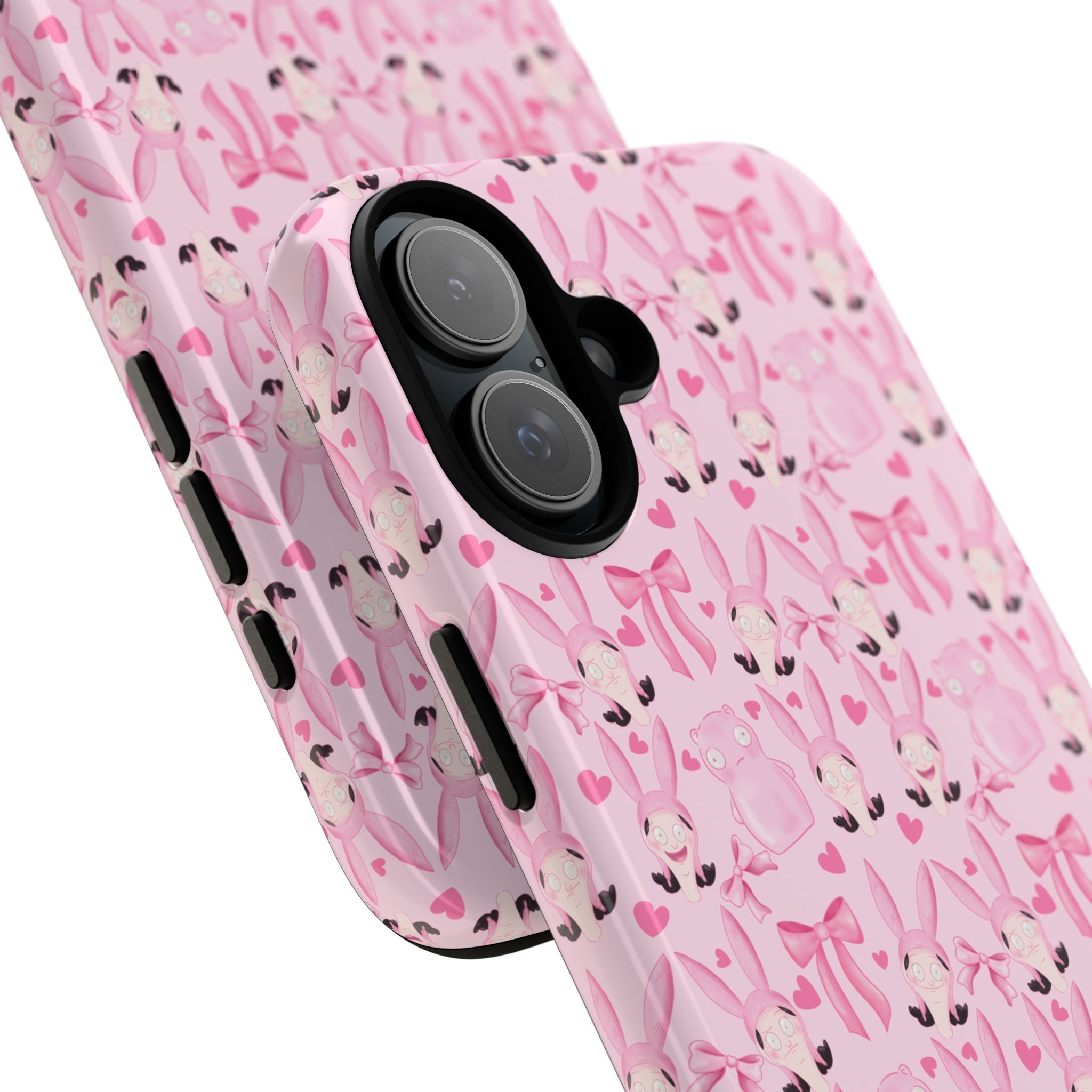 Bob's Burgers Inspired Coquette Louise Tough Case for iPhone, Google, and Samsung
