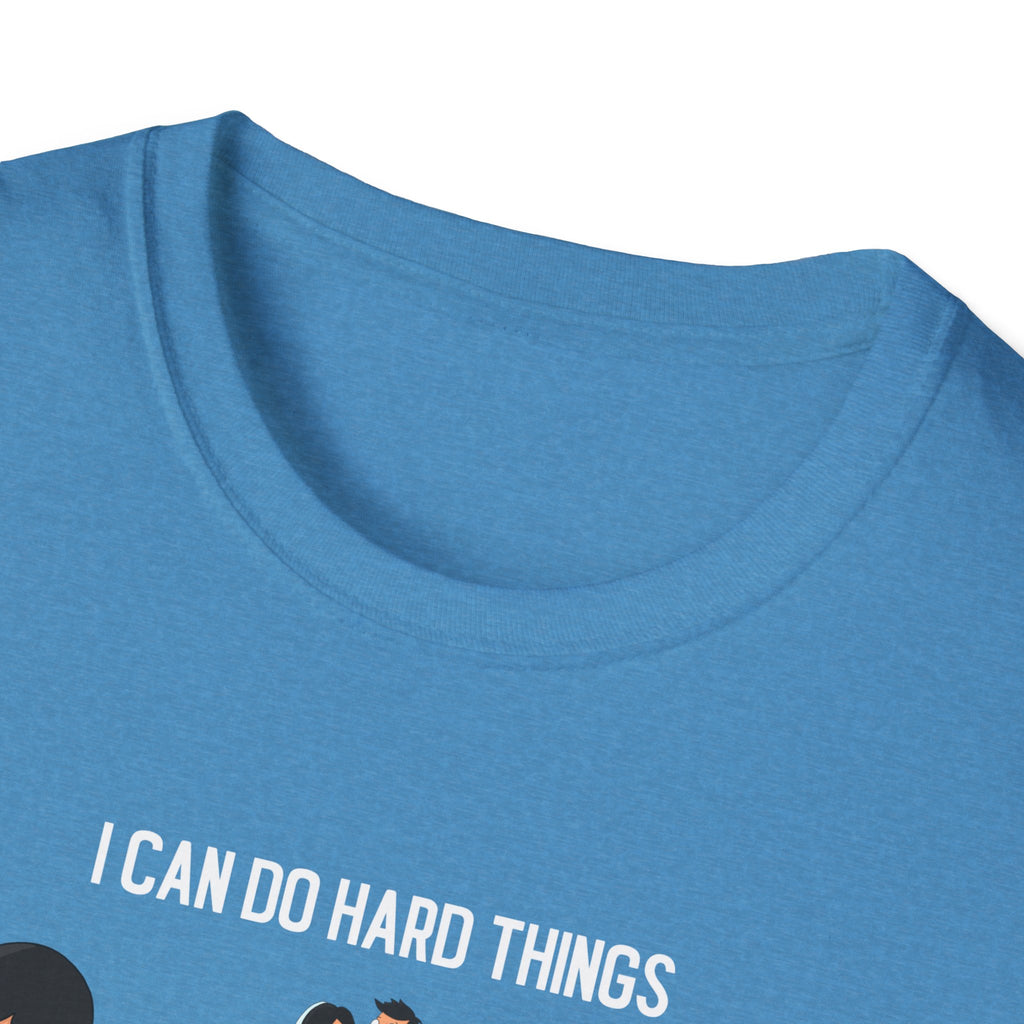 Bob's Burgers Inspired I Can Do Hard Things Unisex Softstyle T-Shirt