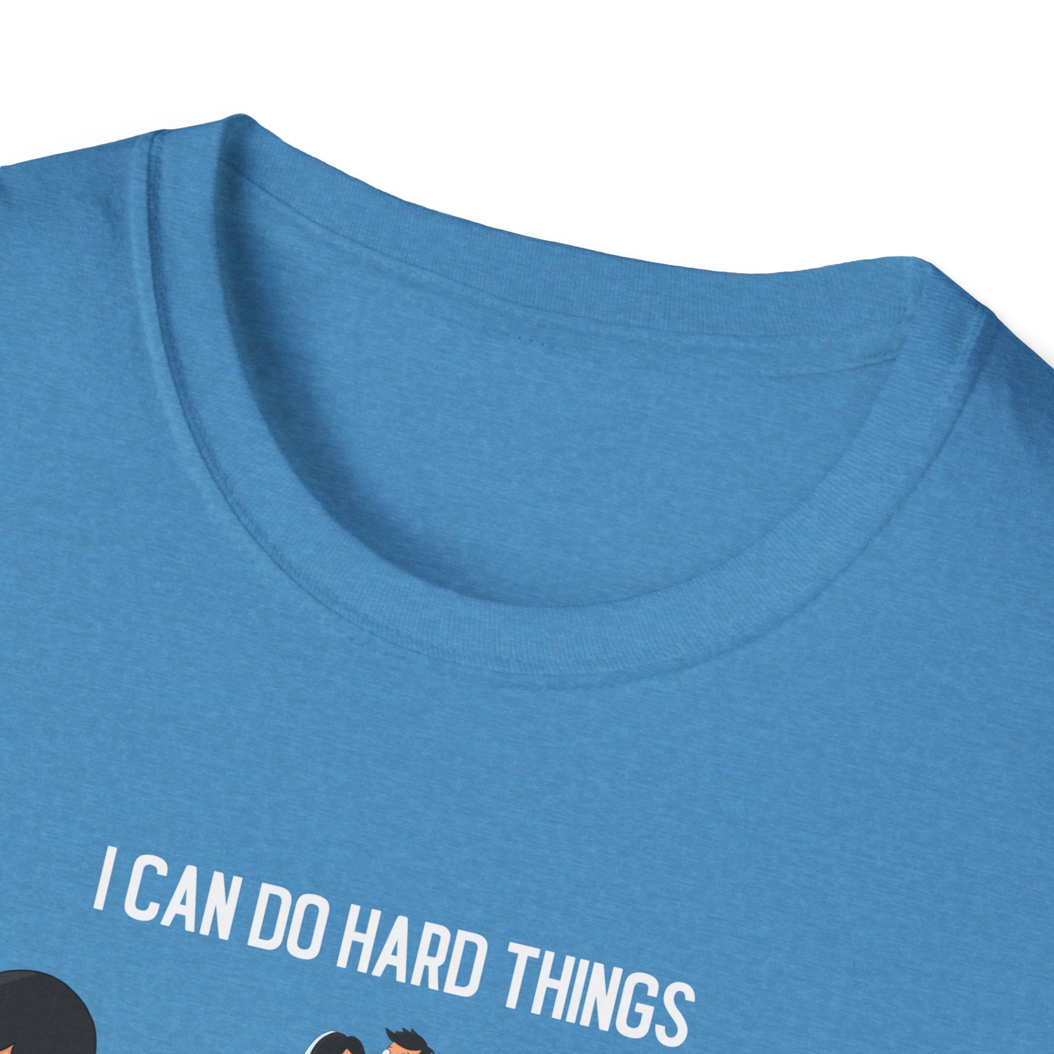 Bob's Burgers Inspired I Can Do Hard Things Unisex Softstyle T-Shirt