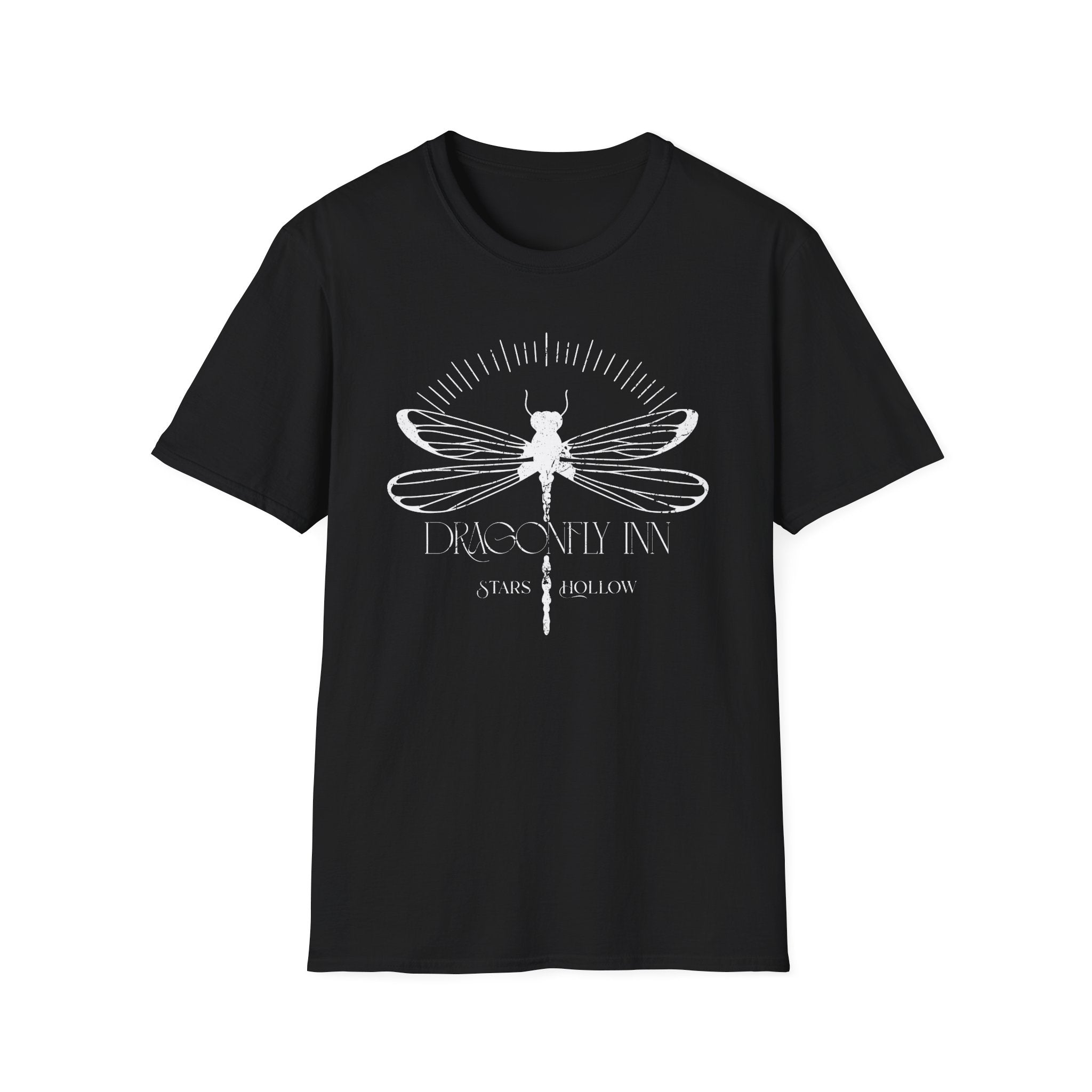 Dragonfly Inn Inspired Graphic Unisex T-Shirt, Nature Lover Gift, Boho Tee, Summer Outfit, Casual Wear, Eco-Friendly Apparel