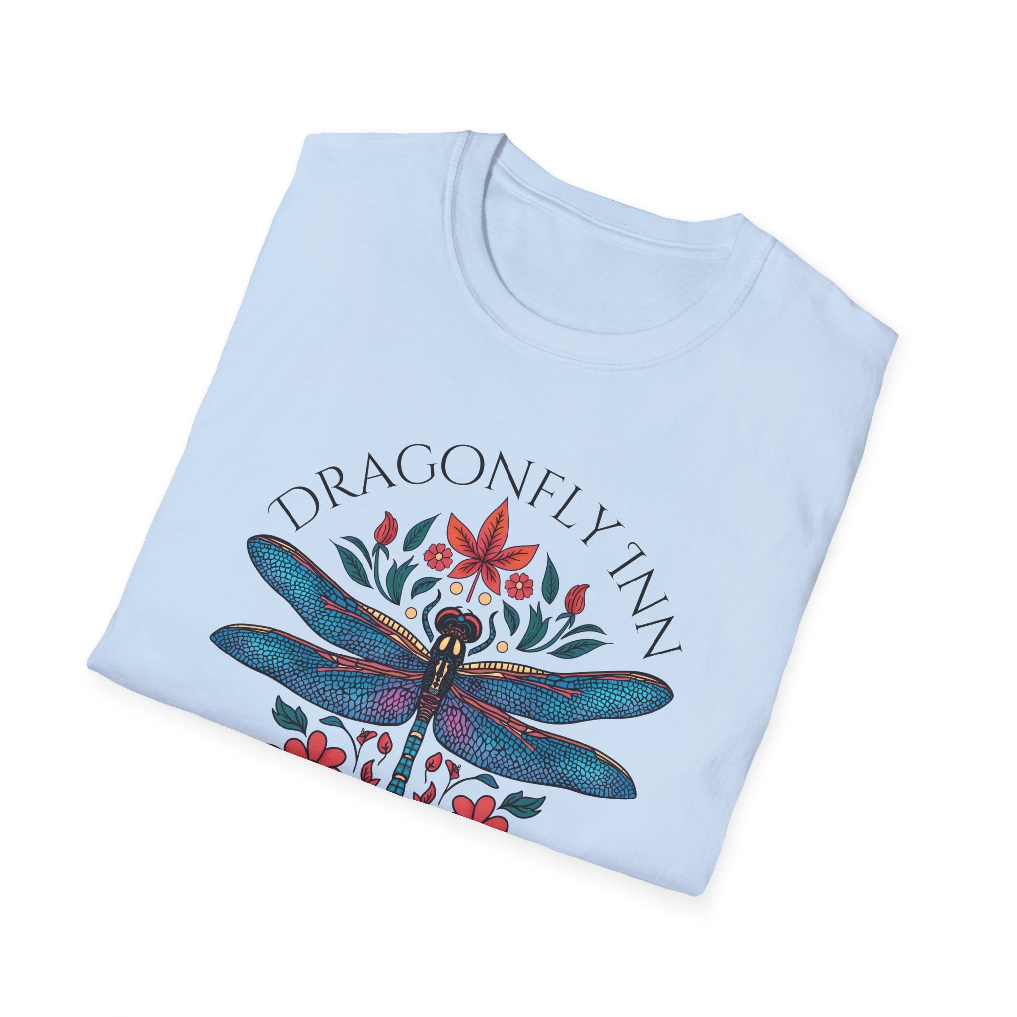 Dragonfly Inn Inspired Graphic T-Shirt, Boho Tee, Nature Lover Gift, Comfortable Casual Wear, Perfect for Summer