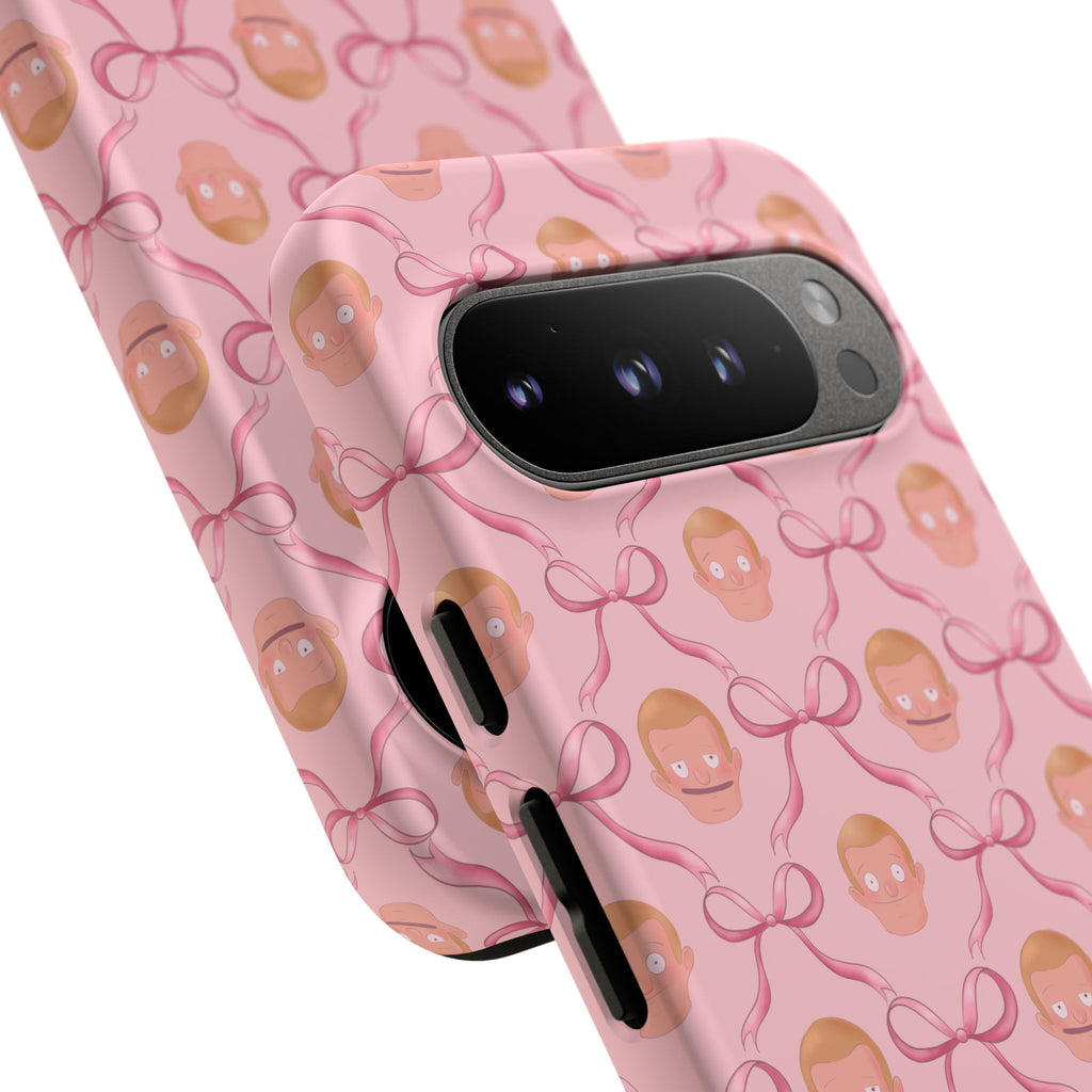Bob's Burgers Inspired Regular Size Rudy Pink Coquette Tough Case for iPhone, Google, and Samsung