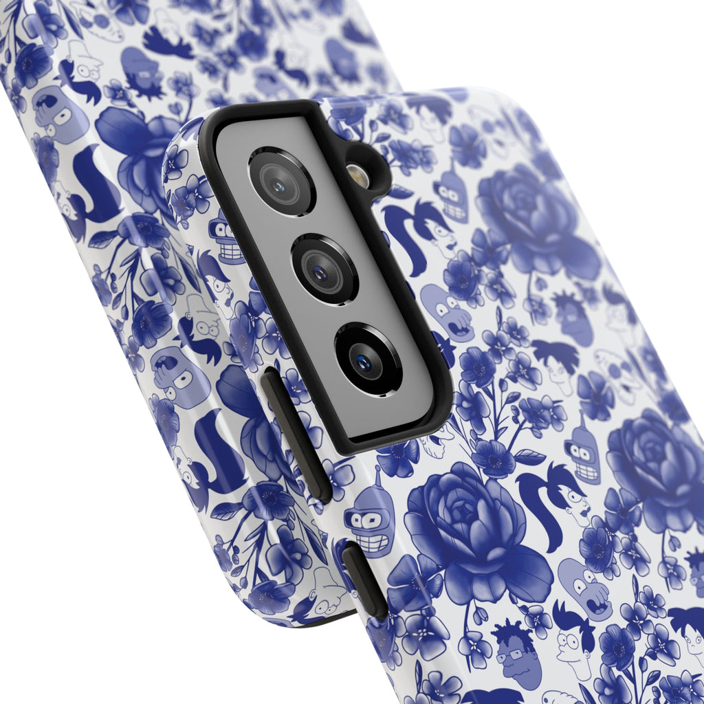 Futurama Inspired Fine China Tough Phone Case (iPhone, Samsung) Not MagSafe!