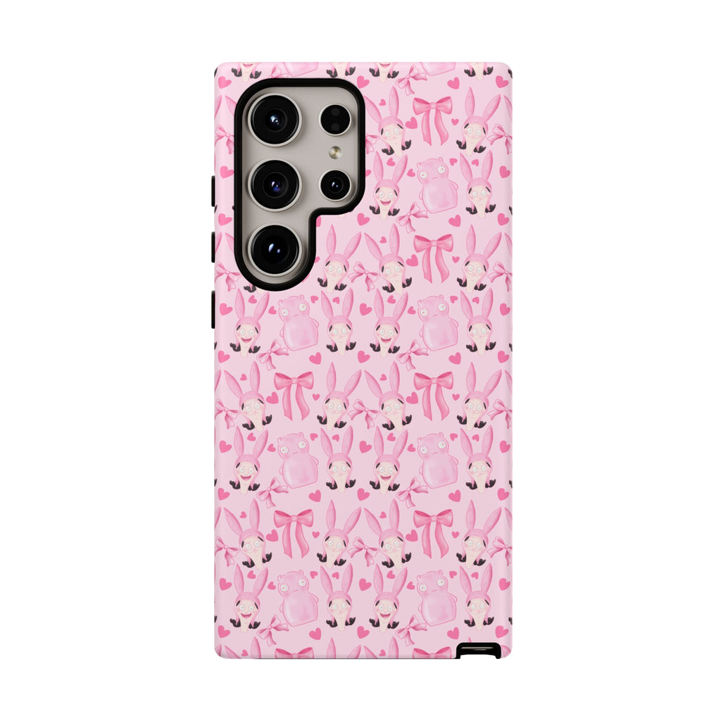 Bob's Burgers Inspired Coquette Louise Tough Case for iPhone, Google, and Samsung