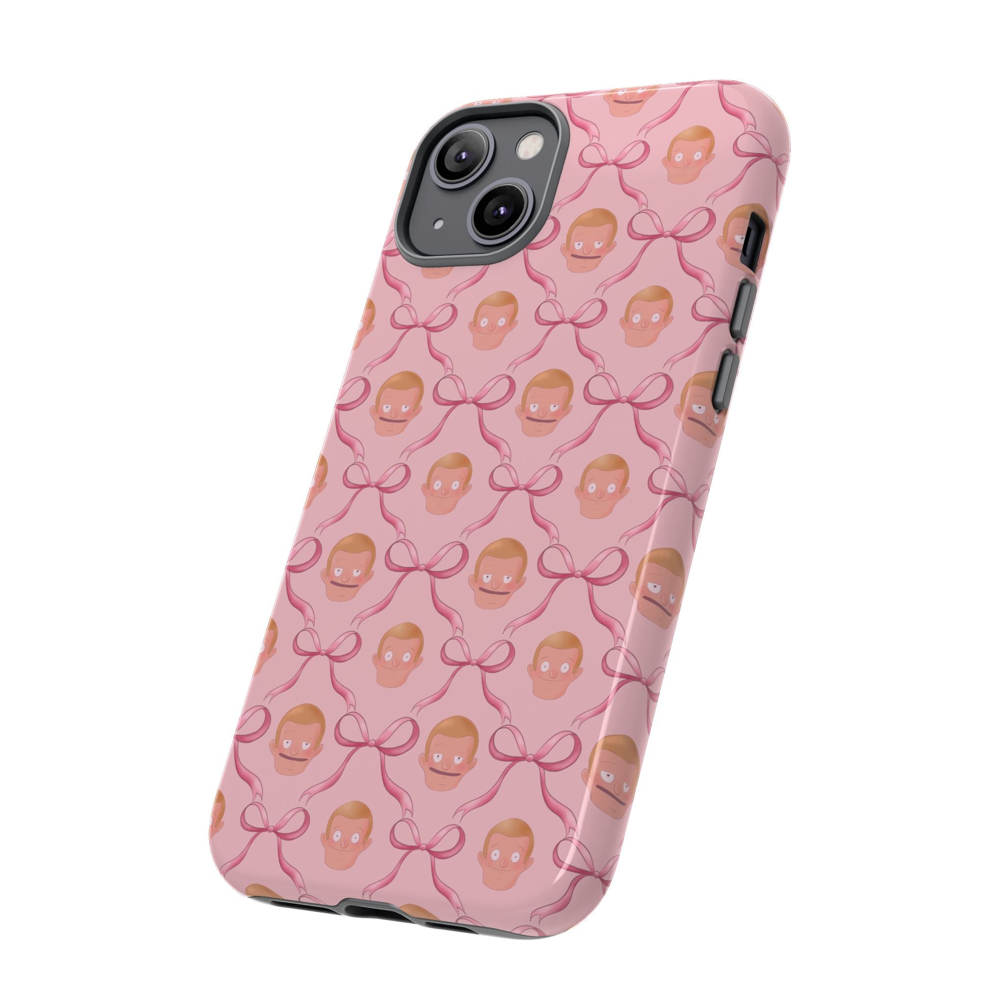 Bob's Burgers Inspired Regular Size Rudy Pink Coquette Tough Case for iPhone, Google, and Samsung