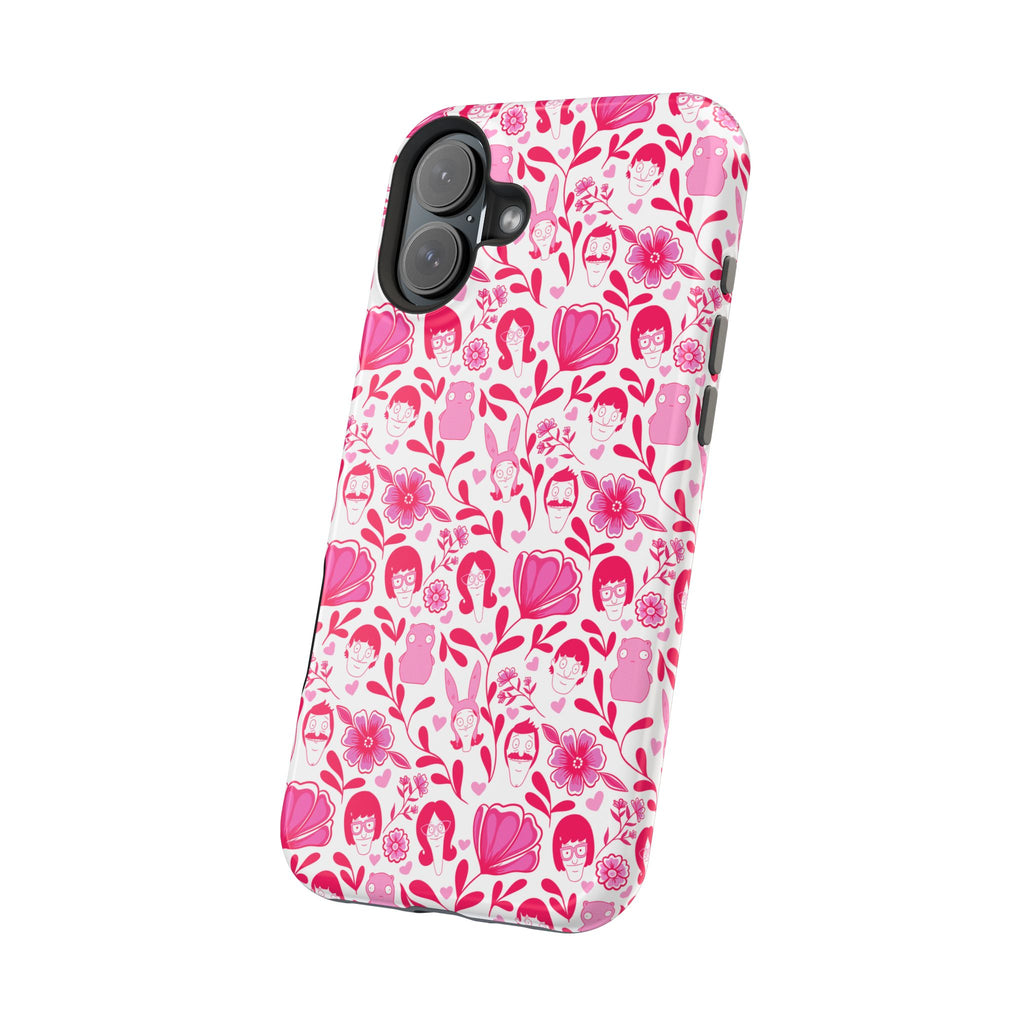 Belcher's Fine China iPhone Case V1 Pink – Magnetic Impact-Resistant