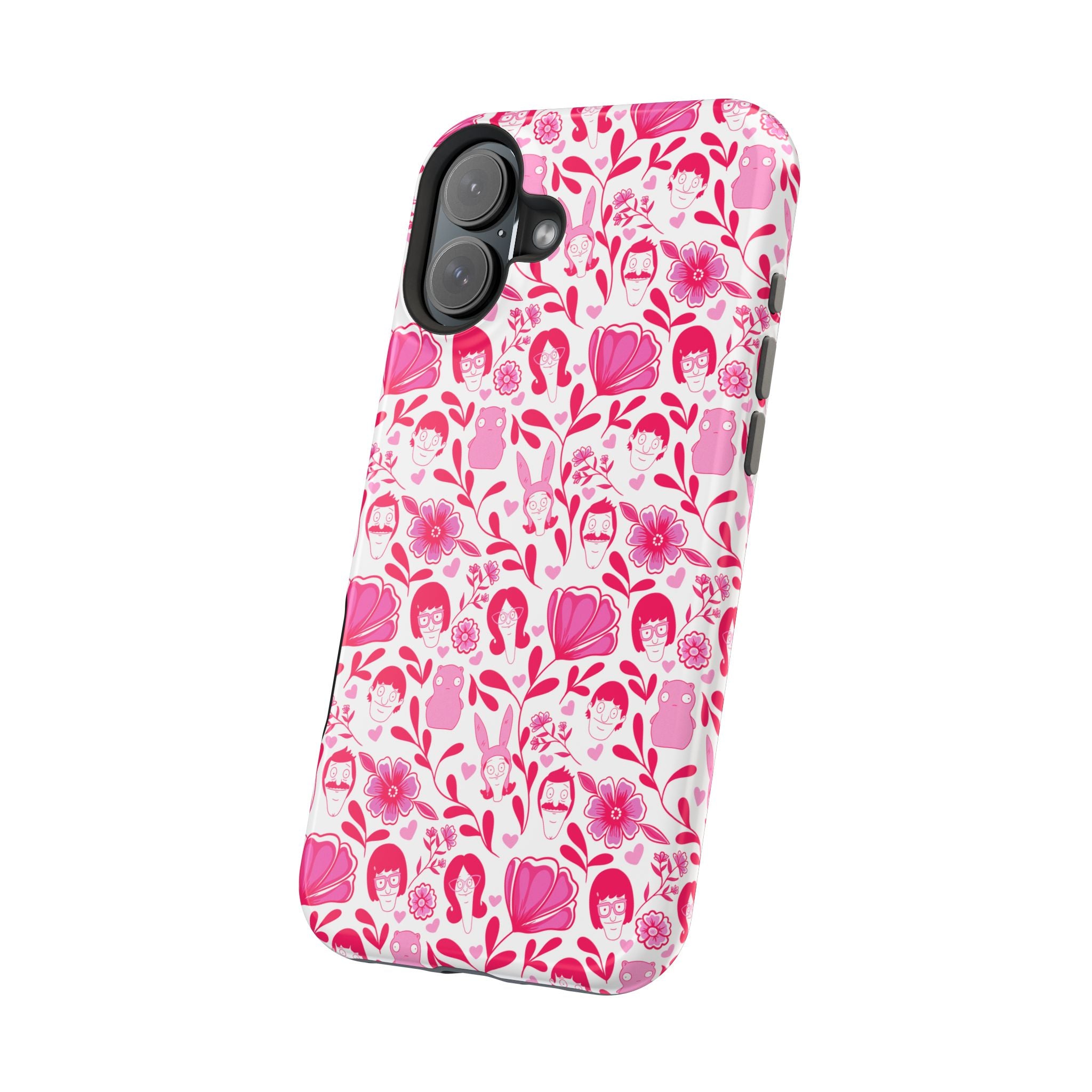 Belcher's Fine China iPhone Case V1 Pink – Magnetic Impact-Resistant