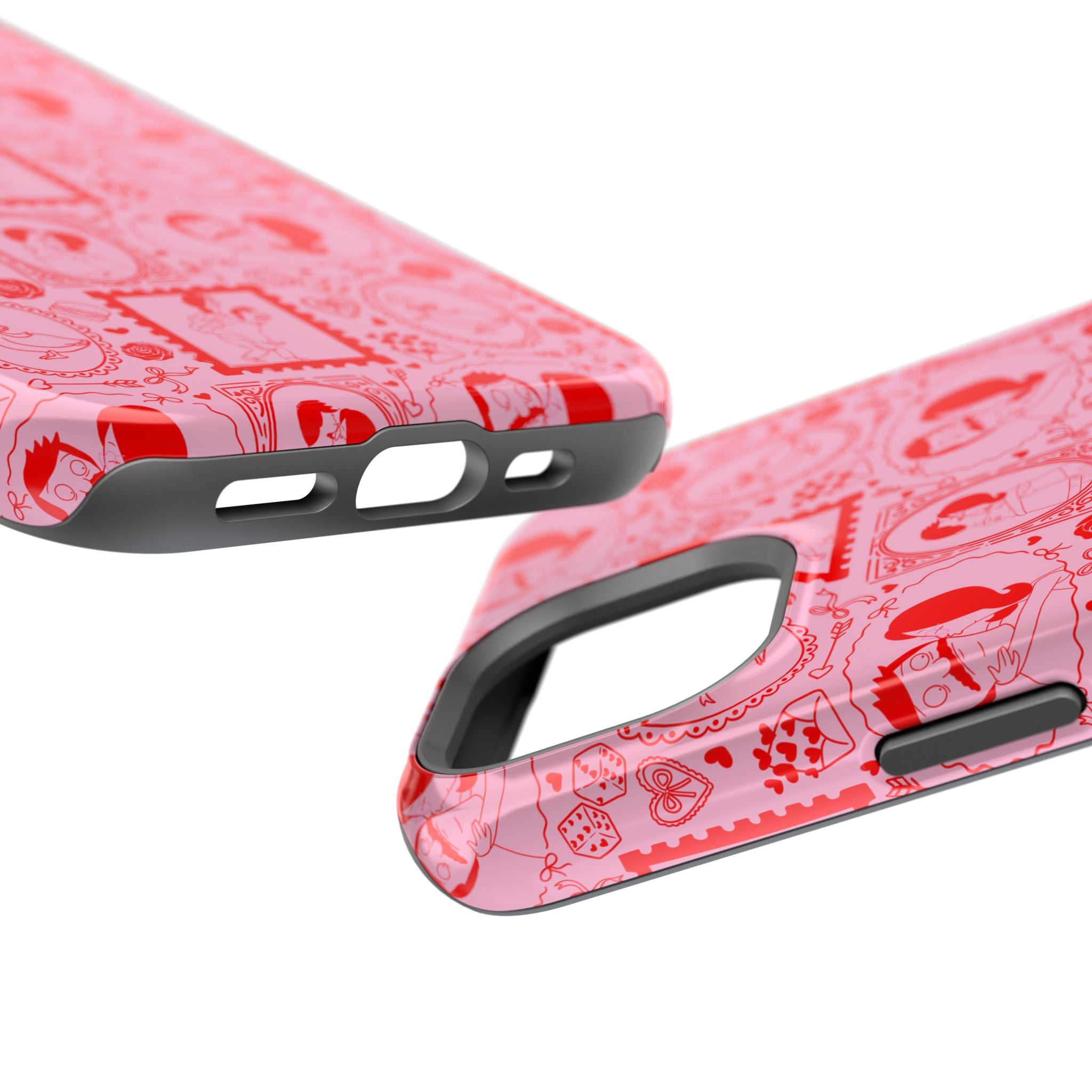 Linda & Bob Valentine's iPhone Case – Magnetic Impact-Resistant PINK