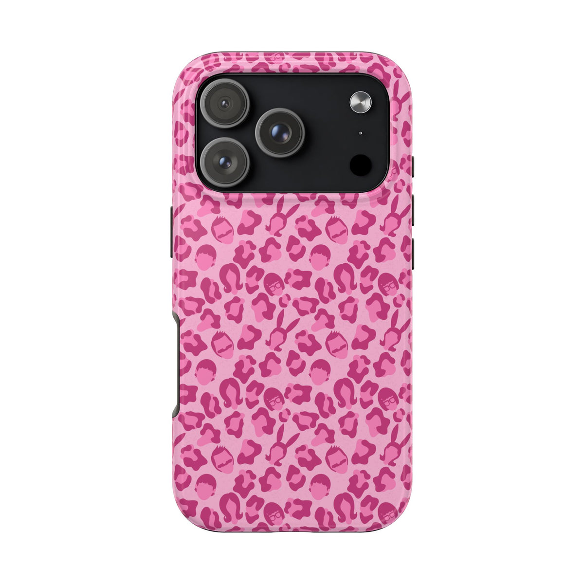 Pink Leopard Print Belchers Phone Case (iPhone, Samsung) Not MagSafe!
