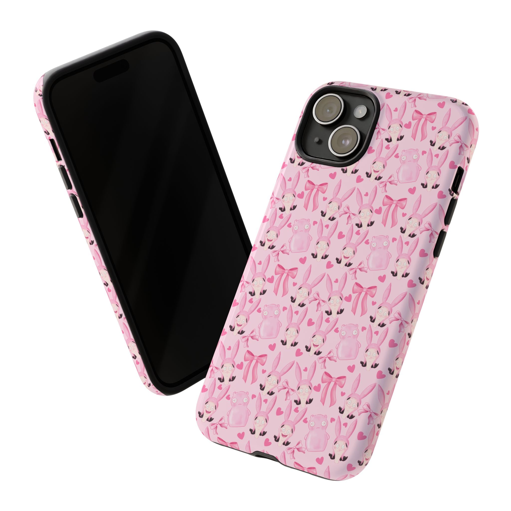 Bob's Burgers Inspired Coquette Louise Tough Case for iPhone, Google, and Samsung