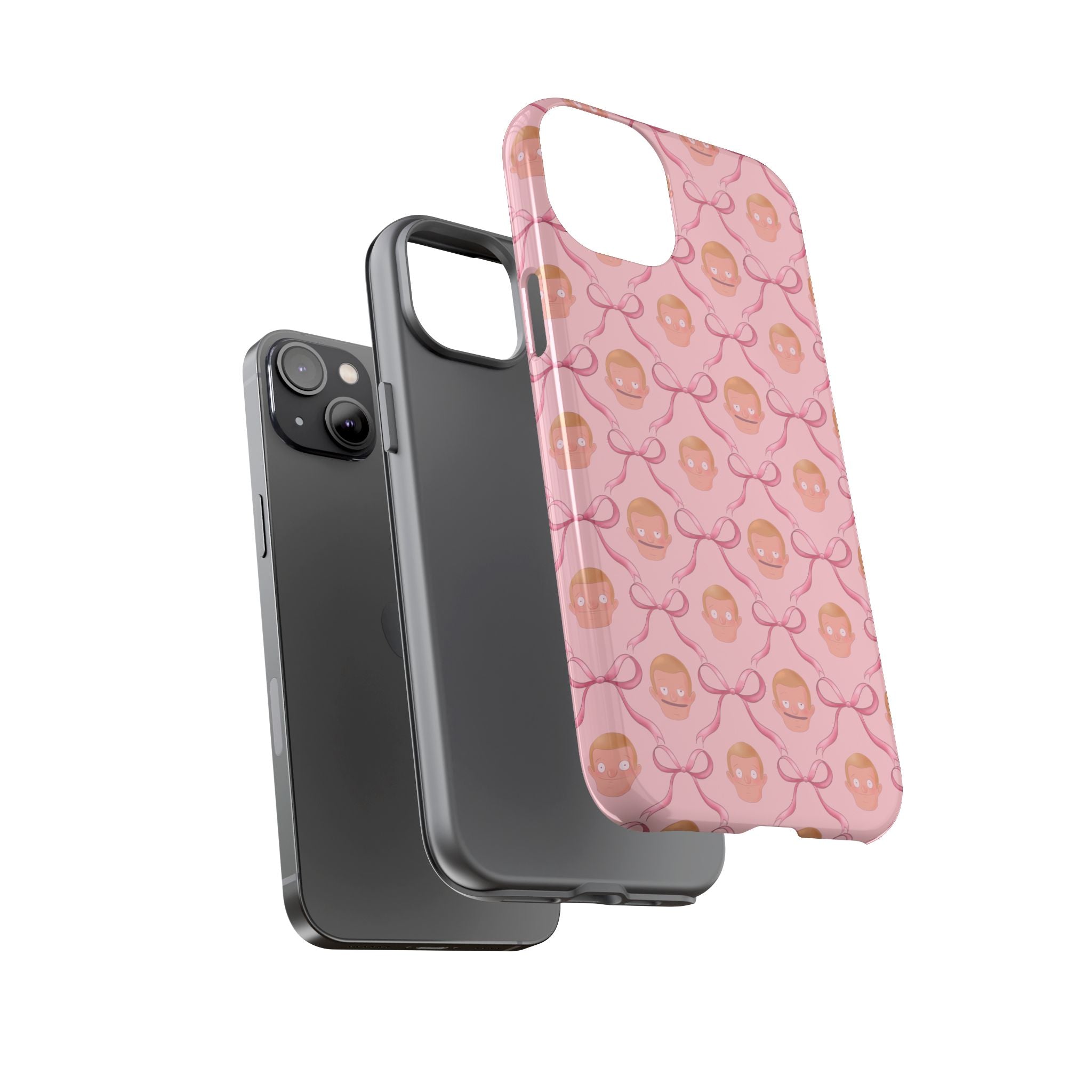 Bob's Burgers Inspired Regular Size Rudy Pink Coquette Tough Case for iPhone, Google, and Samsung