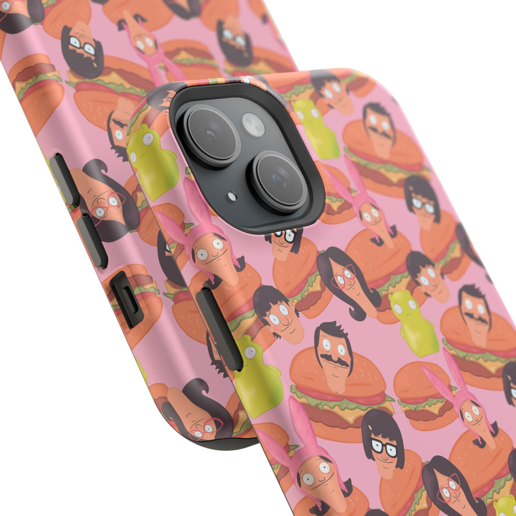 Belcher's Burger Time - Pink Magnetic Impact-Resistant iPhone Case