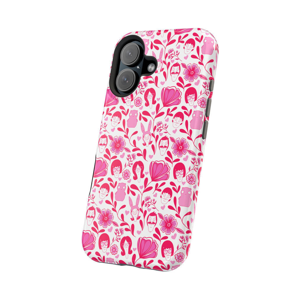Belcher's Fine China iPhone Case V1 Pink – Magnetic Impact-Resistant