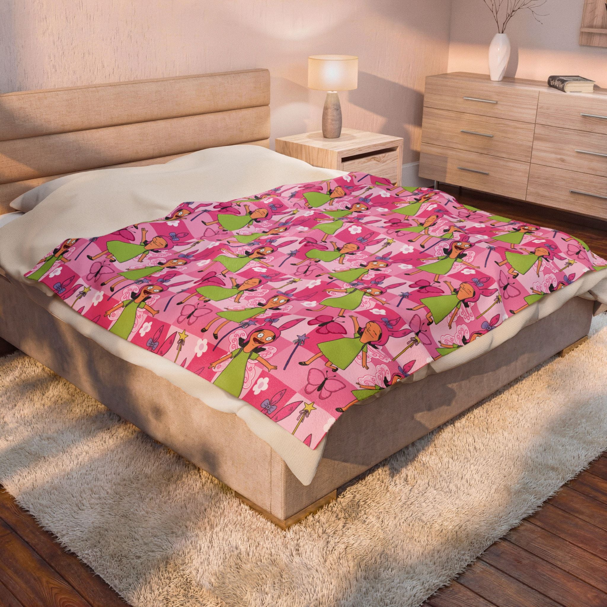 Alternate Universe Pixie Promenade Louise Plush Blanket