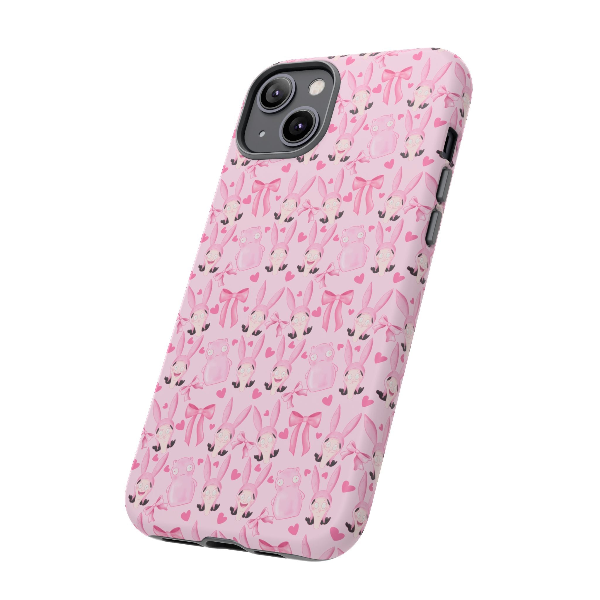Bob's Burgers Inspired Coquette Louise Tough Case for iPhone, Google, and Samsung