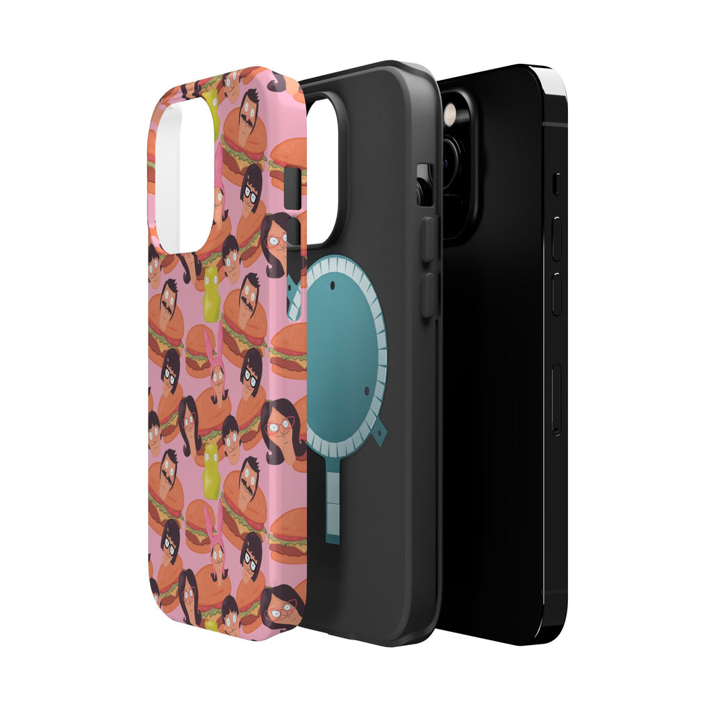 Belcher's Burger Time - Pink Magnetic Impact-Resistant iPhone Case