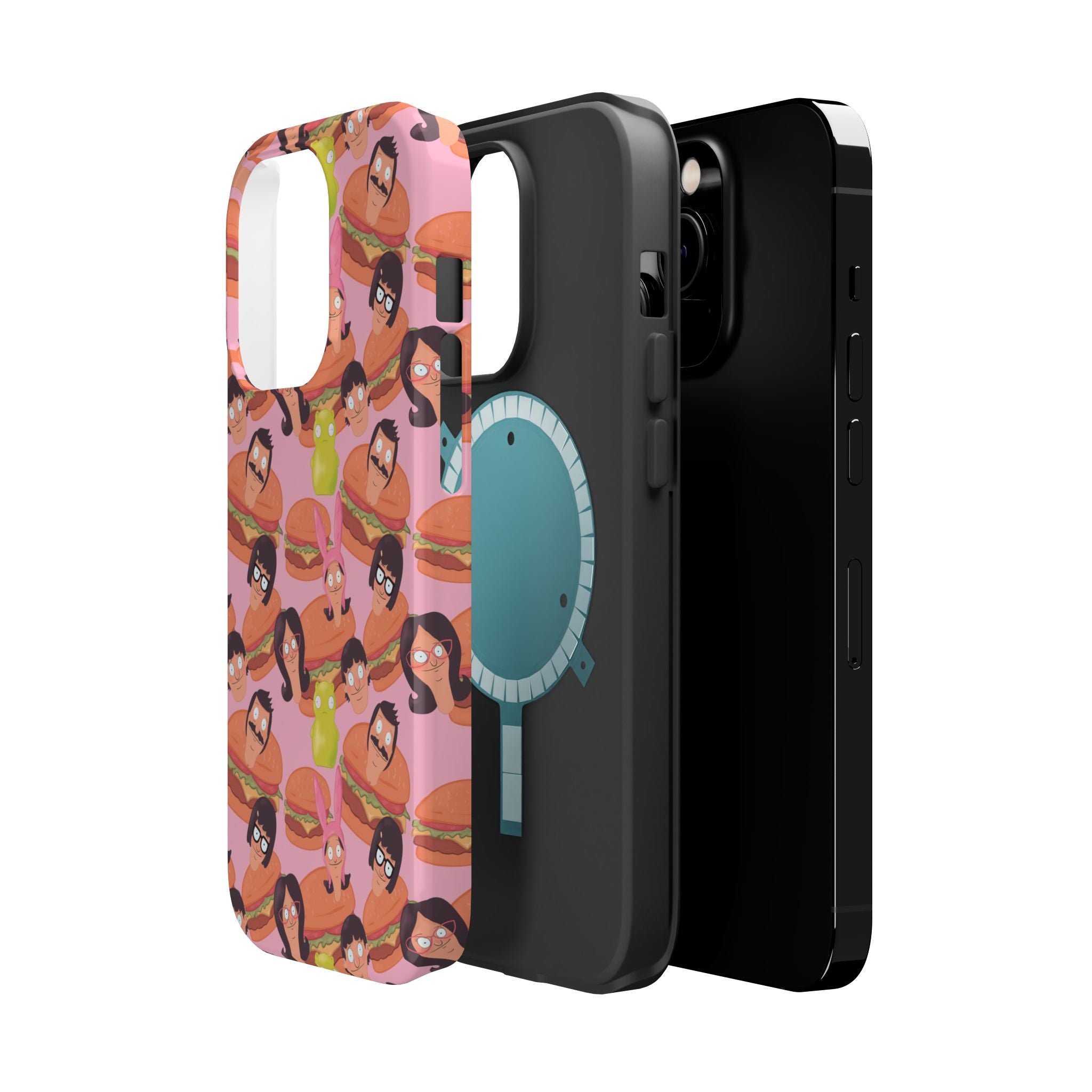 Belcher's Burger Time - Pink Magnetic Impact-Resistant iPhone Case