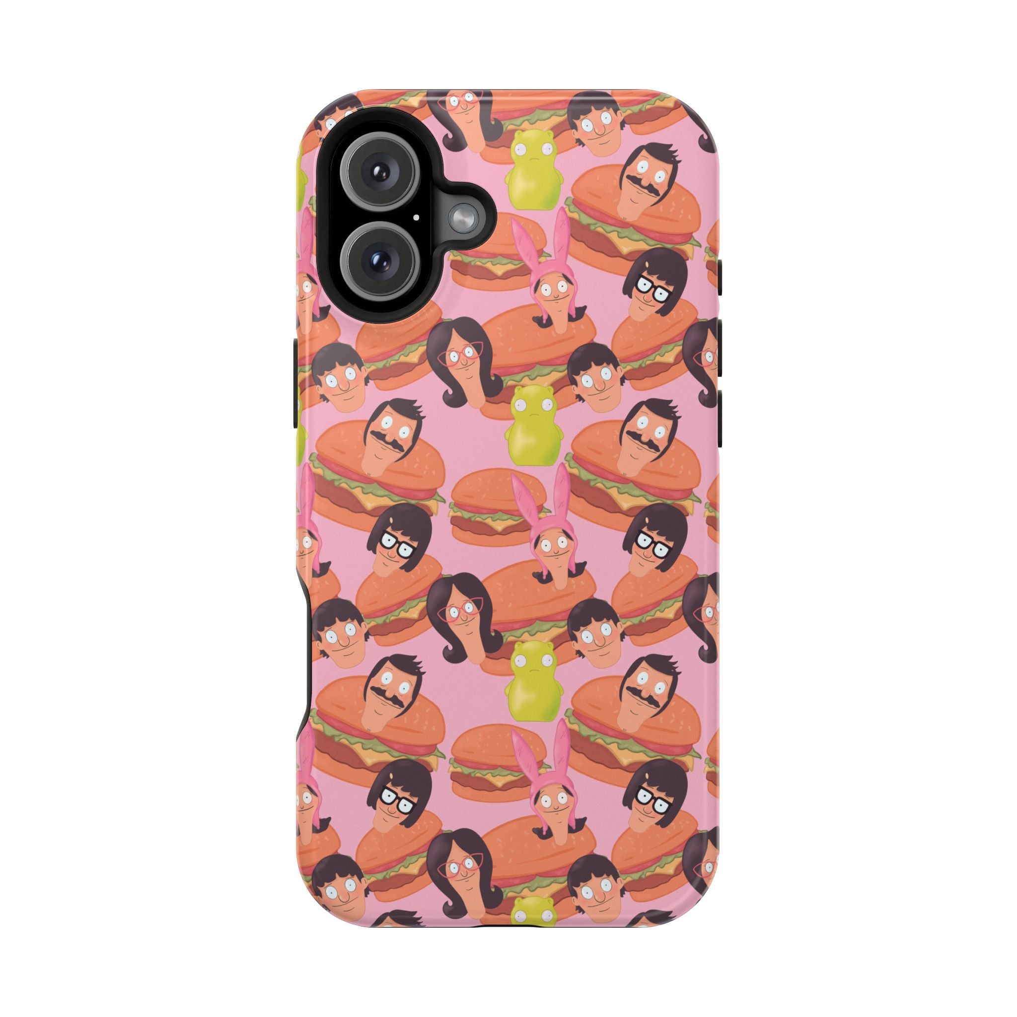 Belcher's Burger Time - Pink Magnetic Impact-Resistant iPhone Case