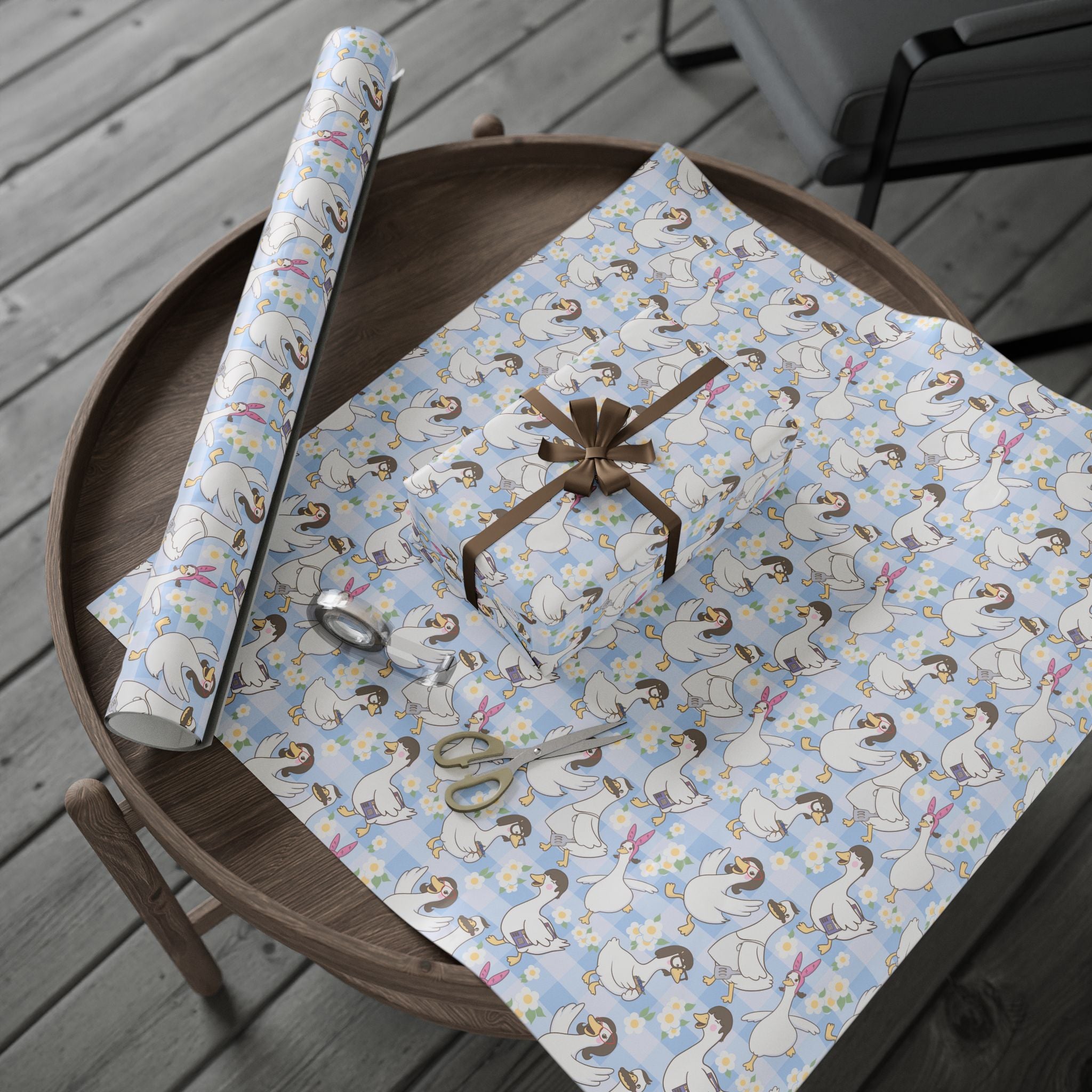 Belcher's Silly Goose Gift Wrap