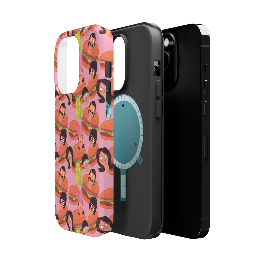 Belcher's Burger Time - Pink Magnetic Impact-Resistant iPhone Case