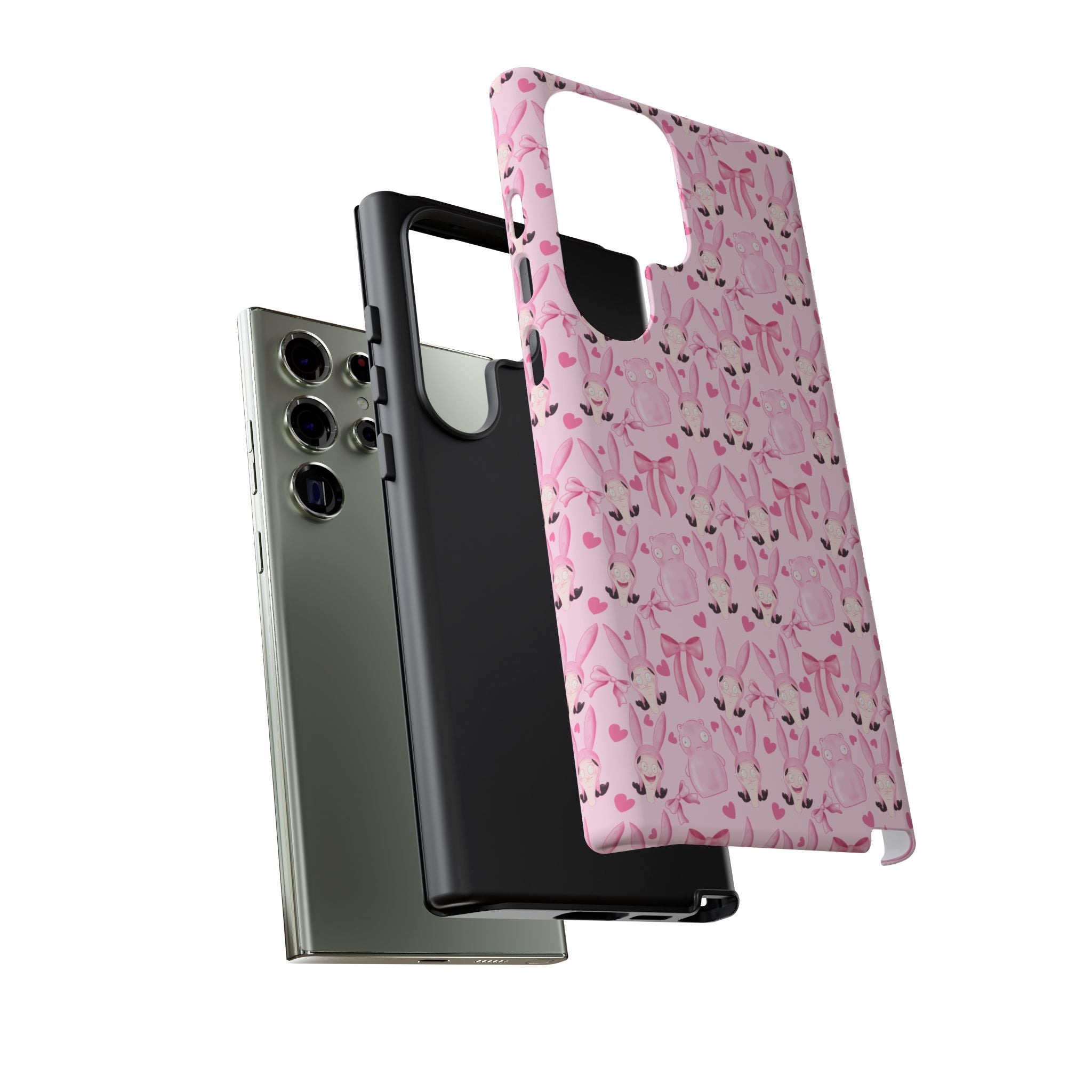 Bob's Burgers Inspired Coquette Louise Tough Case for iPhone, Google, and Samsung