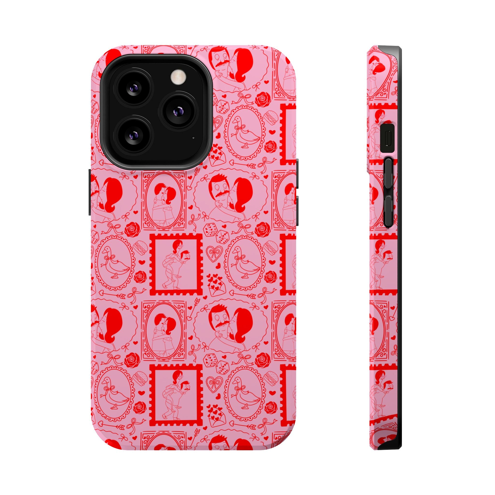 Linda & Bob Valentine's iPhone Case – Magnetic Impact-Resistant PINK