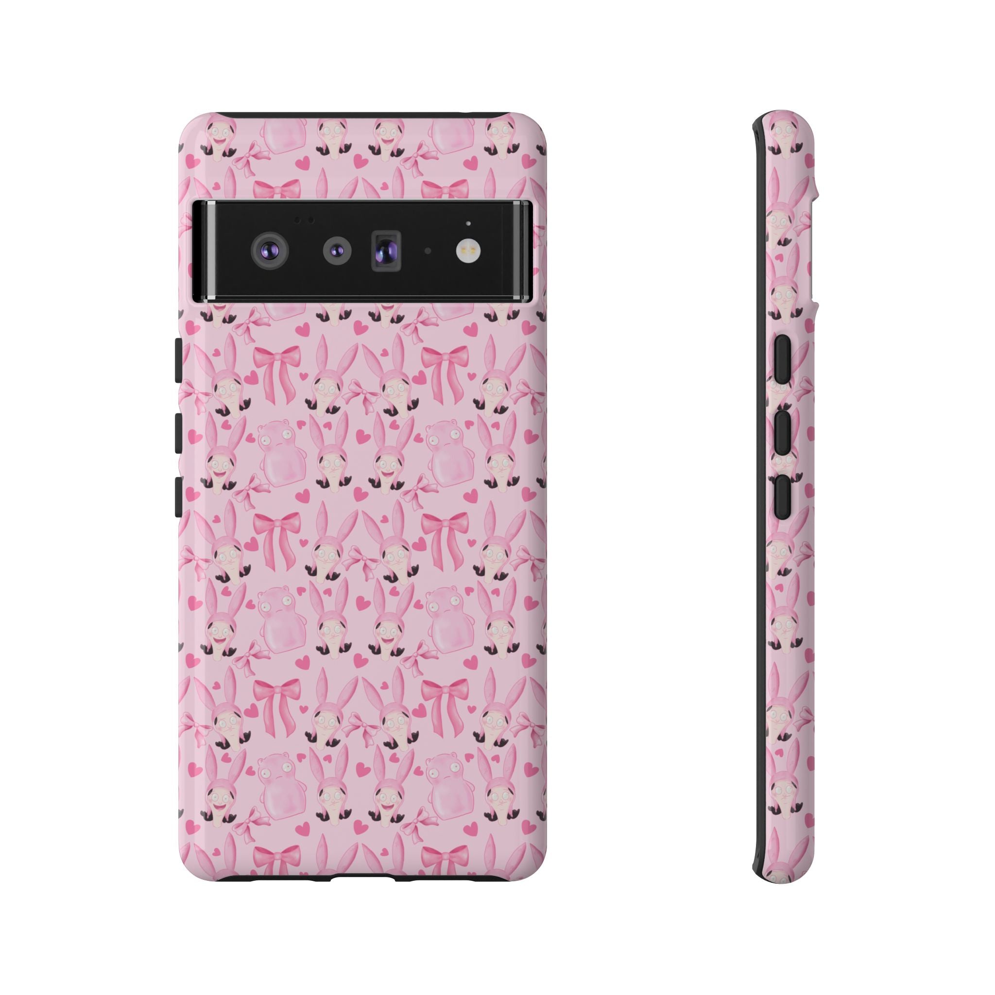 Bob's Burgers Inspired Coquette Louise Tough Case for iPhone, Google, and Samsung