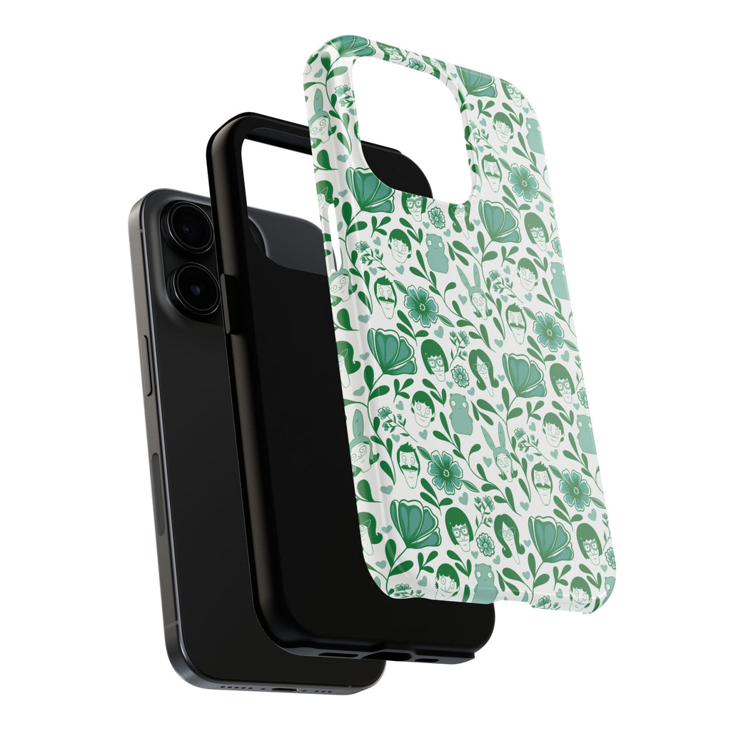 Belcher's Green Fine China Tough Phone Case (iPhone, Samsung) Not MagSafe!