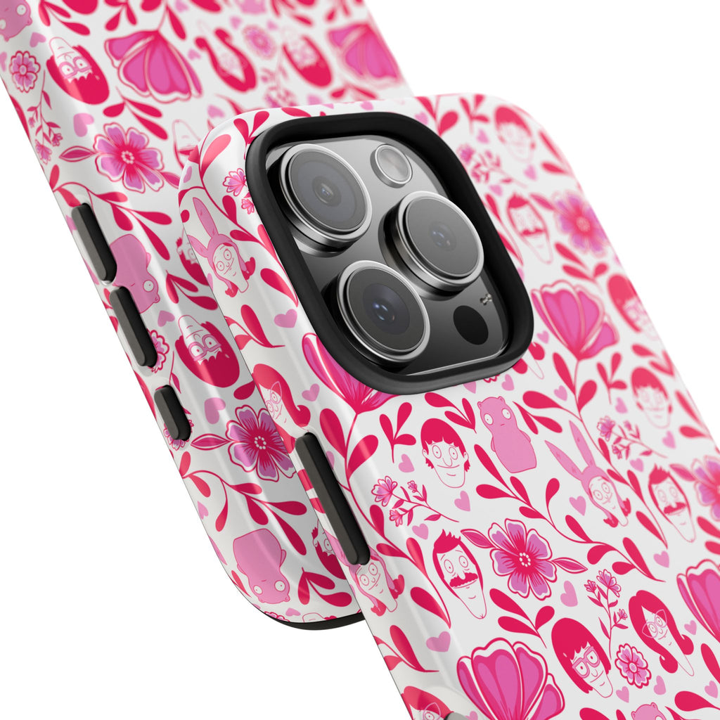 Belcher's Pink Fine China Tough Phone Case (iPhone, Samsung) Not MagSafe!