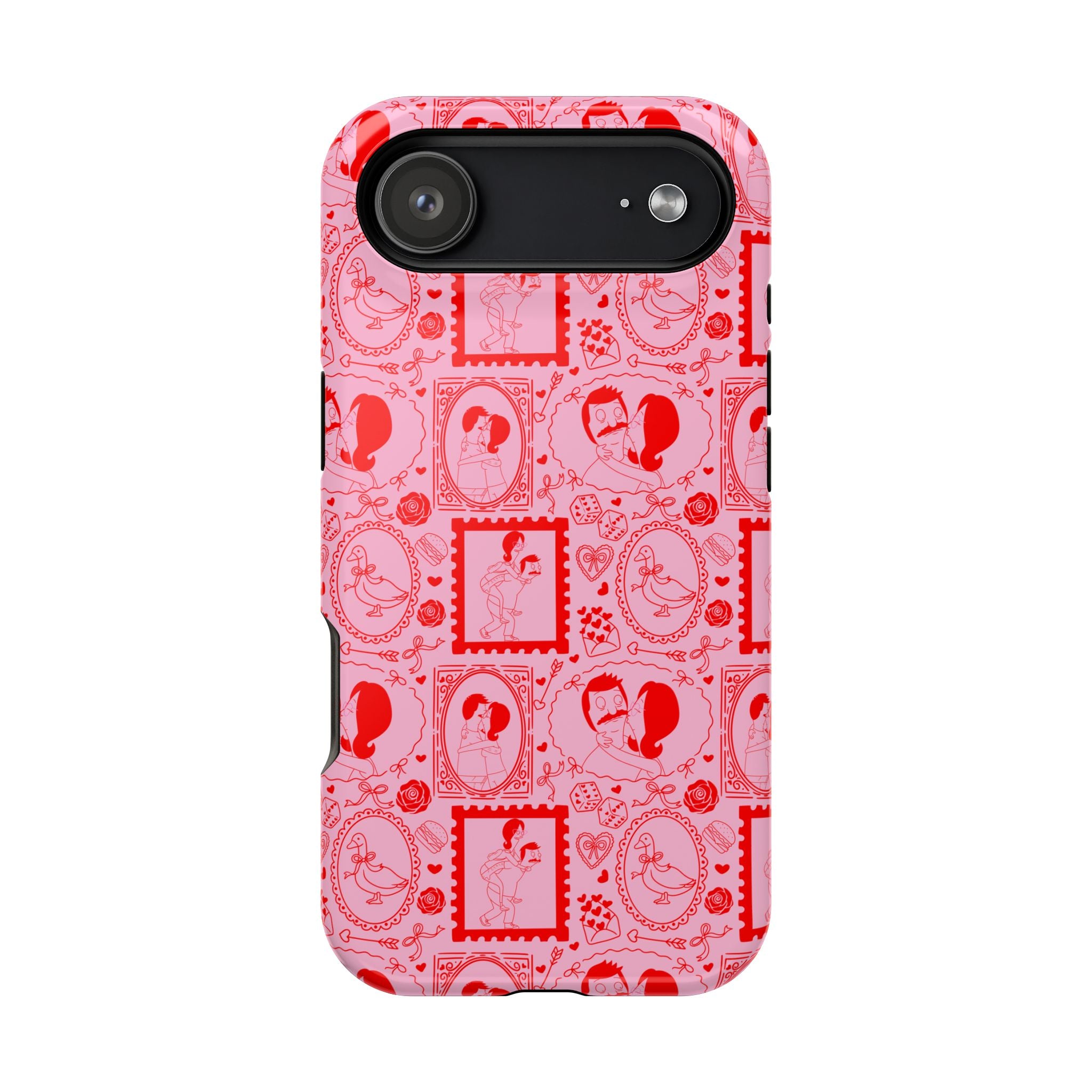 Linda & Bob Valentine's iPhone Case – Magnetic Impact-Resistant PINK