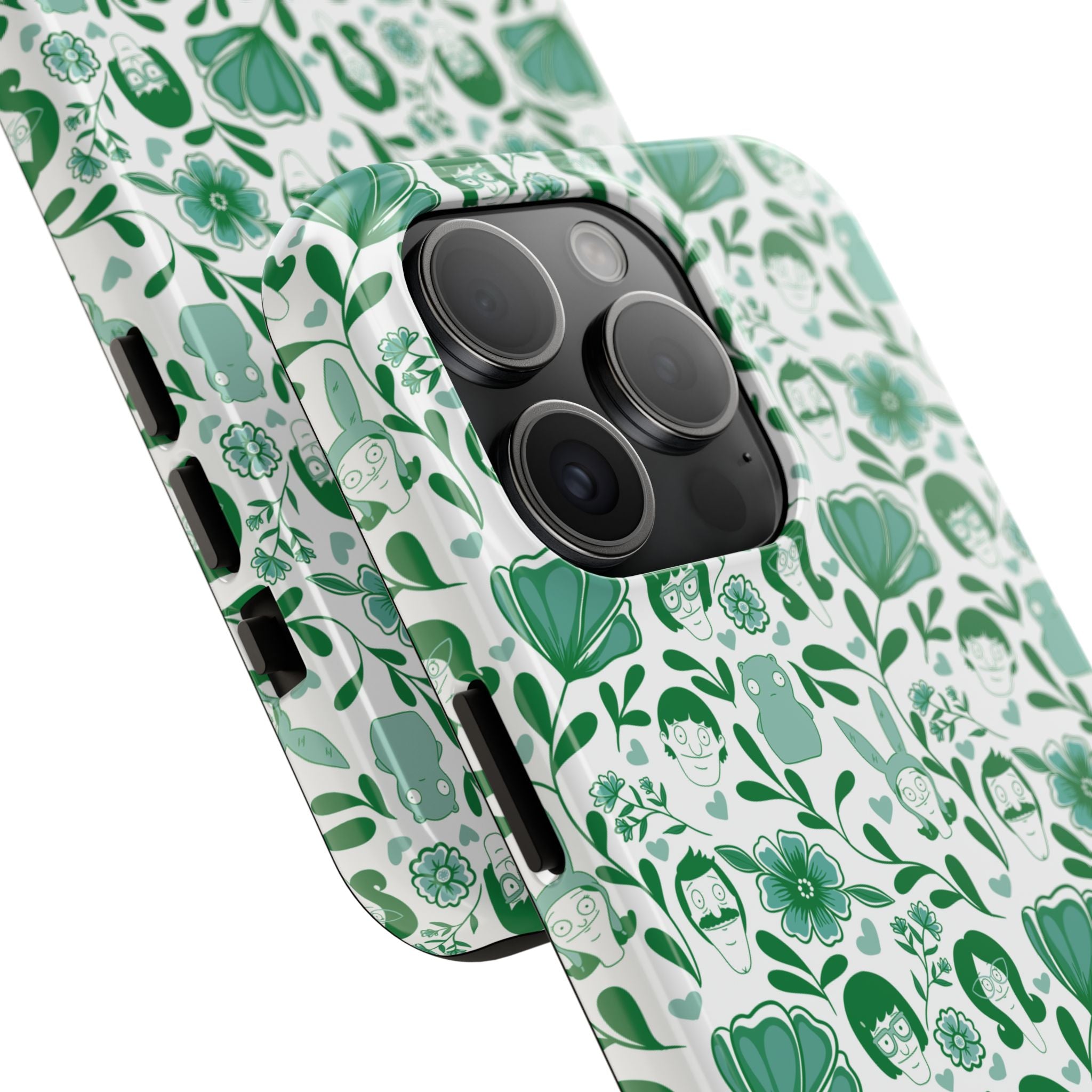 Belcher's Green Fine China Tough Phone Case (iPhone, Samsung) Not MagSafe!