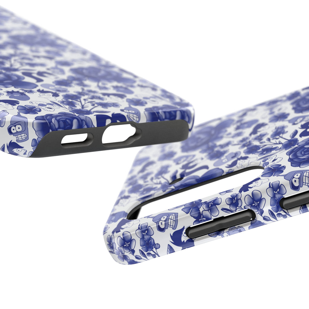 Futurama Inspired Fine China Tough Phone Case (iPhone, Samsung) Not MagSafe!