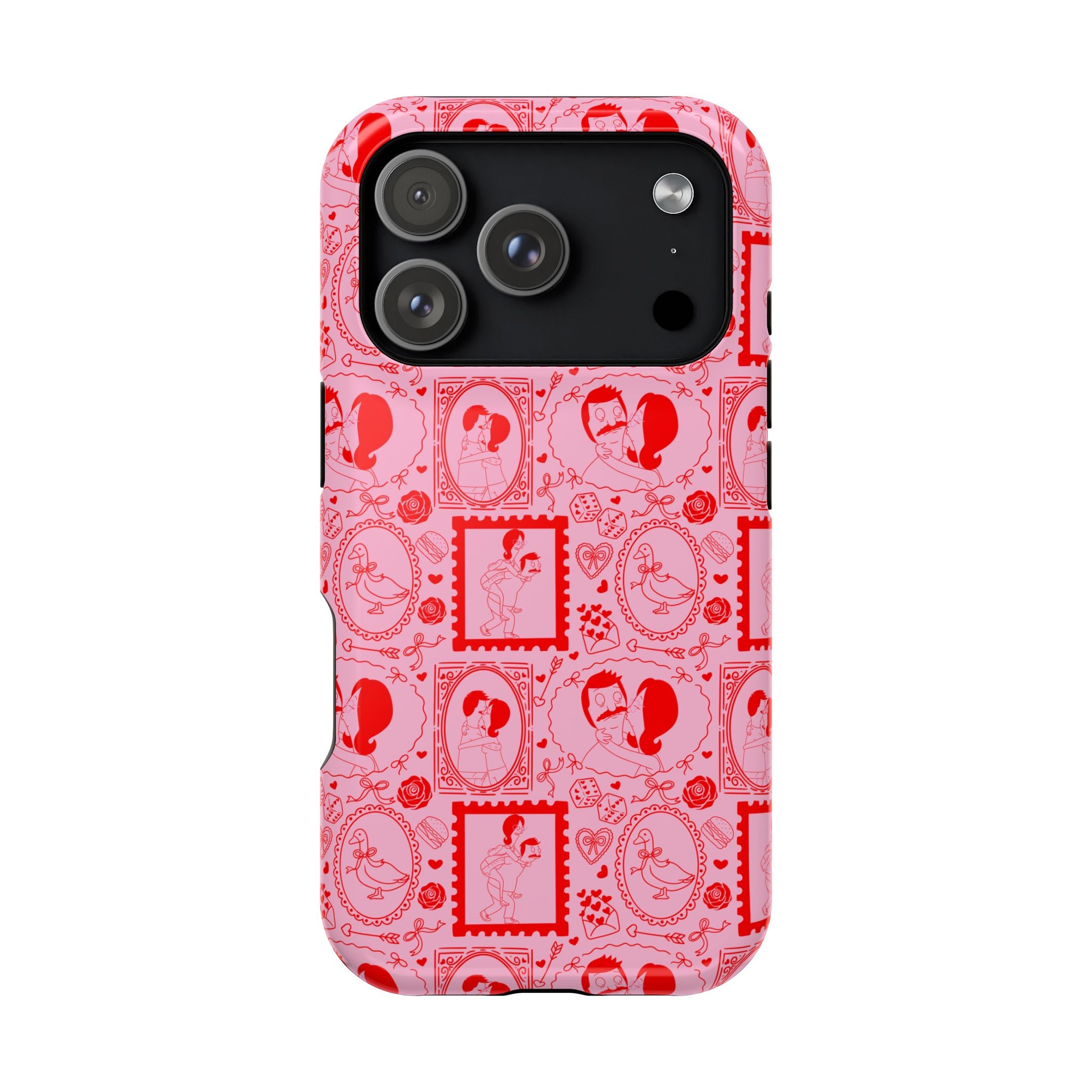 Linda & Bob Valentine's iPhone Case – Magnetic Impact-Resistant PINK