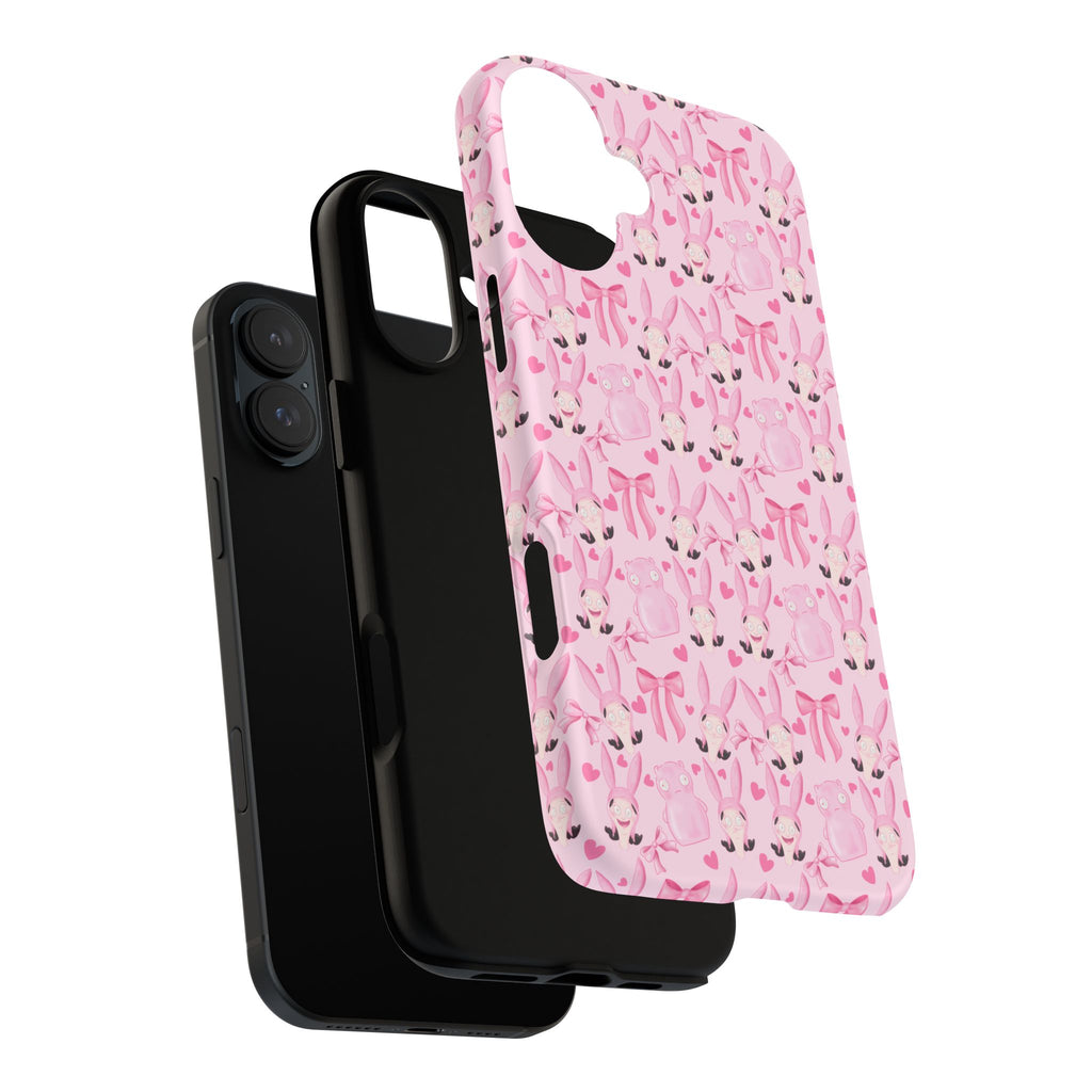 Bob's Burgers Inspired Coquette Louise Tough Case for iPhone, Google, and Samsung
