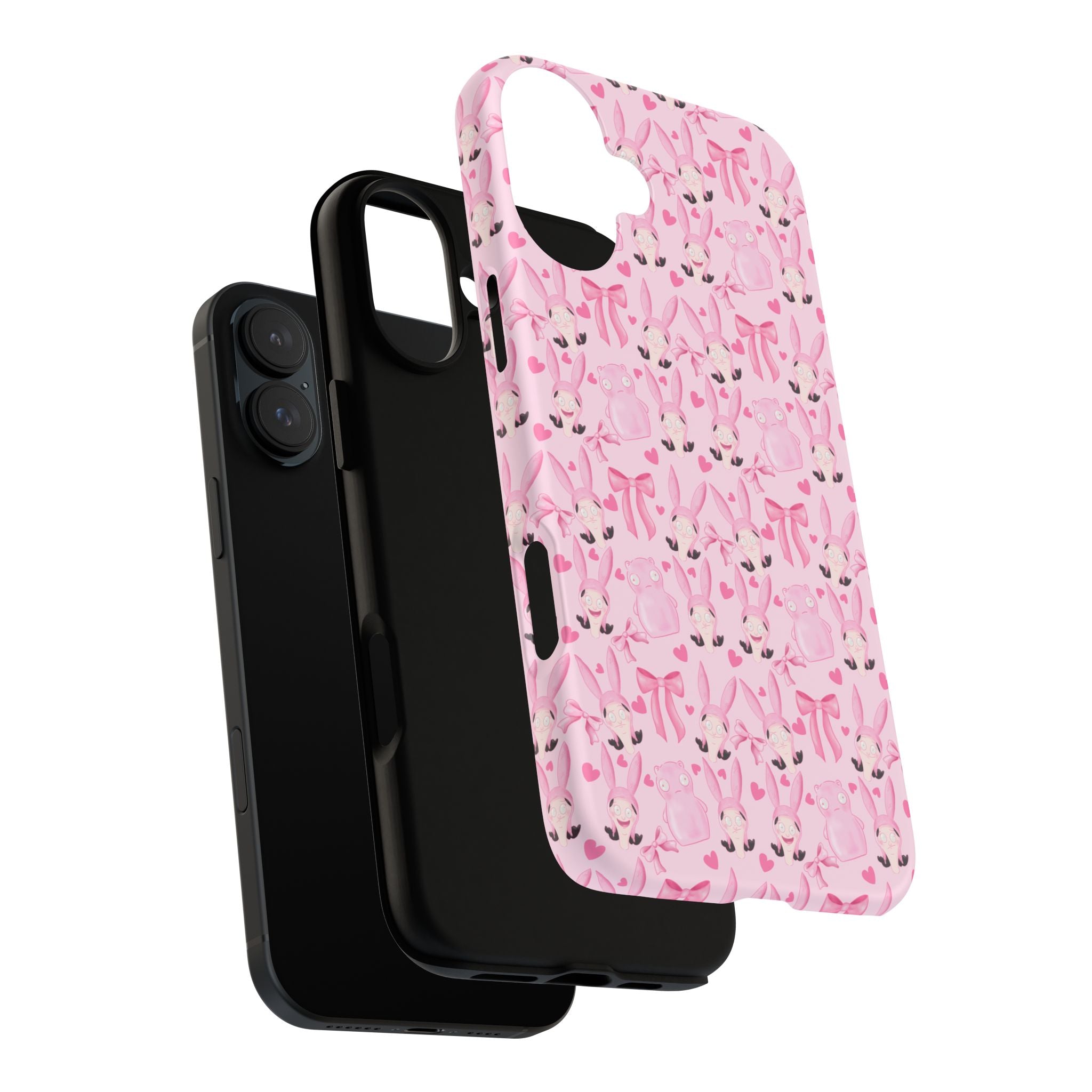 Bob's Burgers Inspired Coquette Louise Tough Case for iPhone, Google, and Samsung