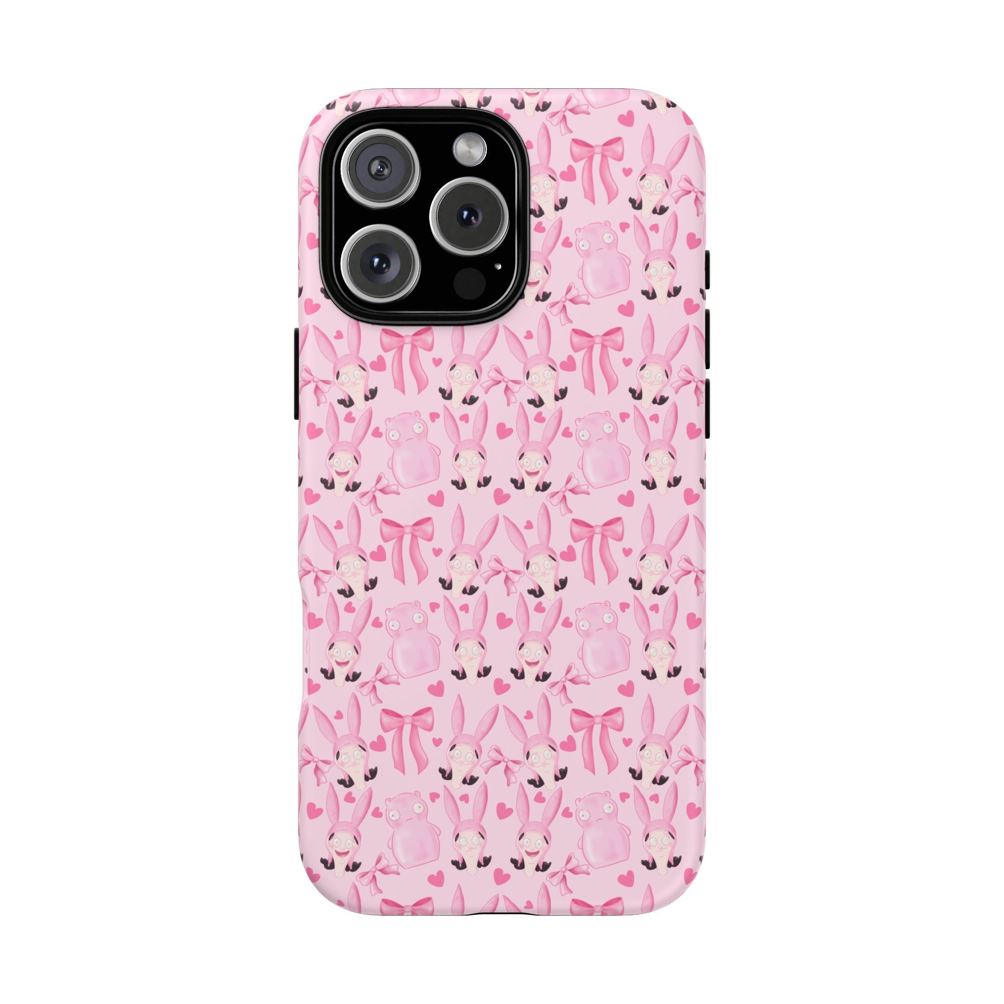 Bob's Burgers Inspired Coquette Louise Tough Case for iPhone, Google, and Samsung