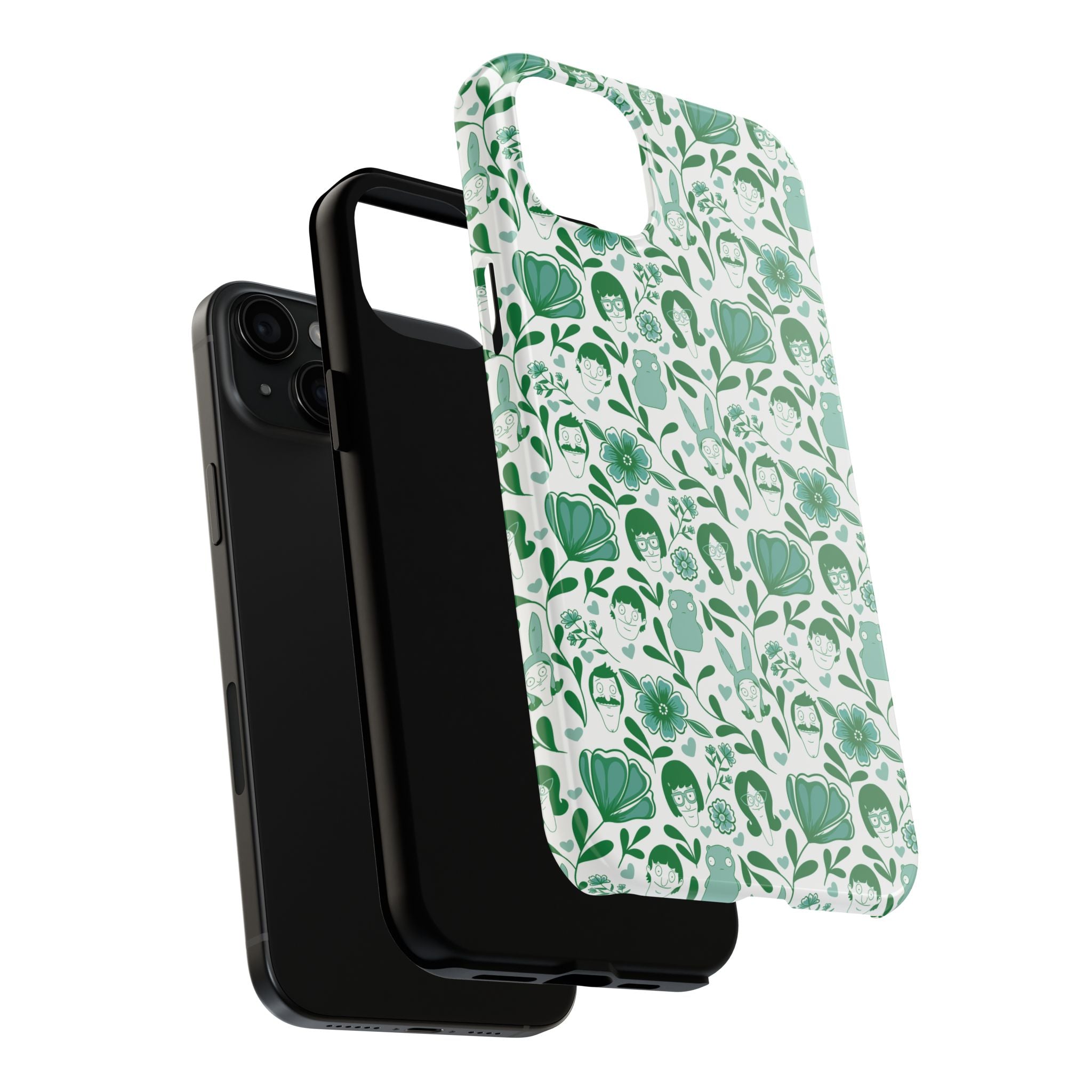 Belcher's Green Fine China Tough Phone Case (iPhone, Samsung) Not MagSafe!