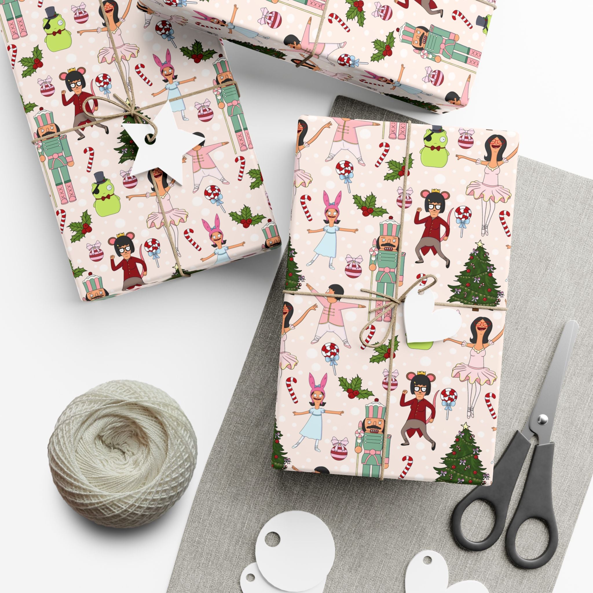 The Nutcracker Belchers Holiday Gift Wrap