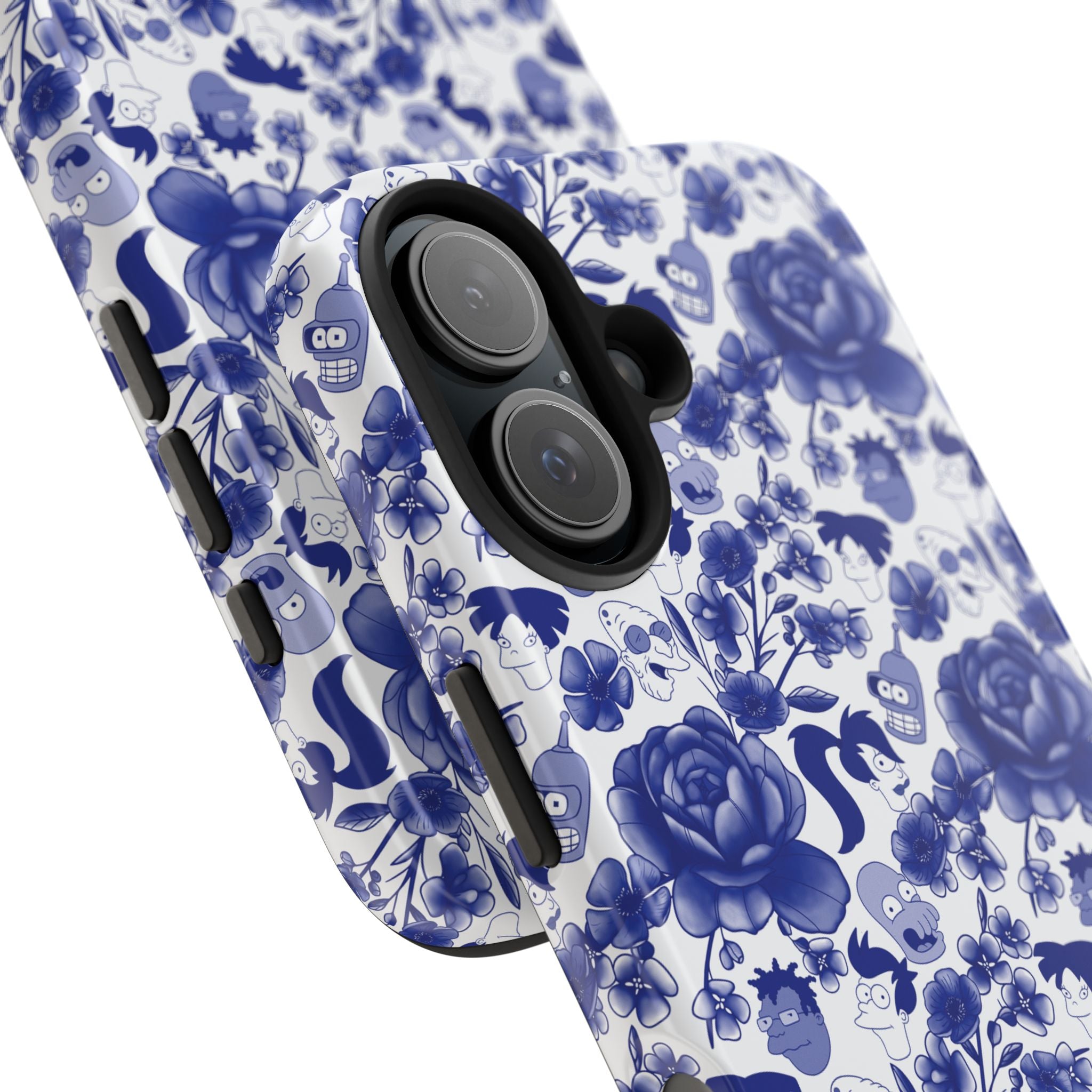 Futurama Inspired Fine China Tough Phone Case (iPhone, Samsung) Not MagSafe!