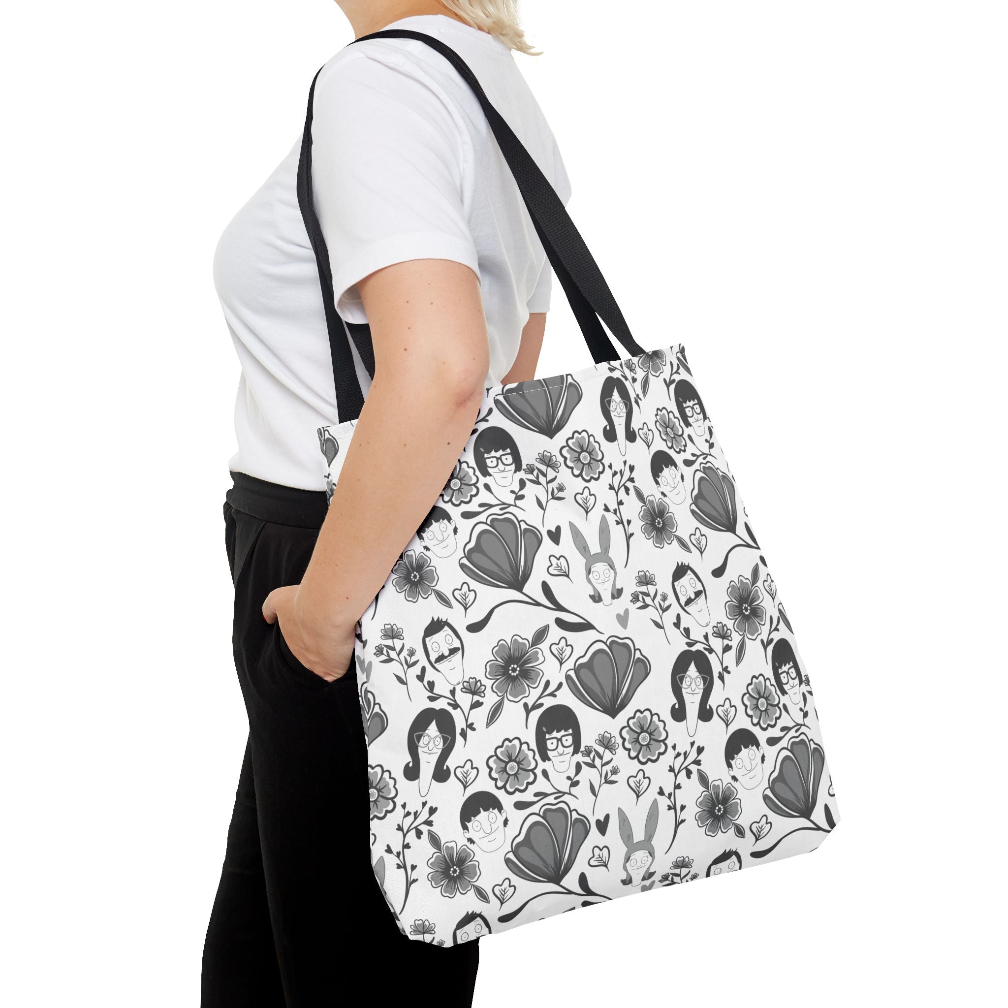 Grey Belcher's Fine China Tote Bag