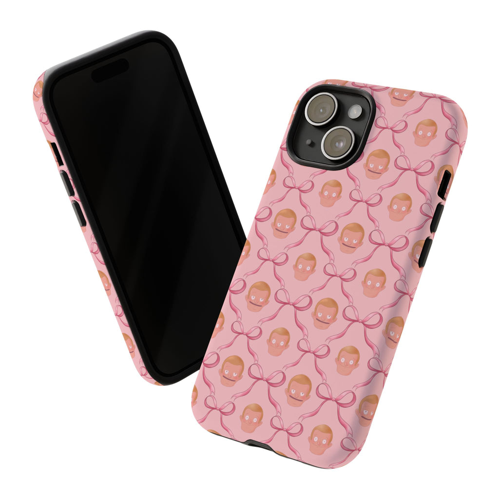 Bob's Burgers Inspired Regular Size Rudy Pink Coquette Tough Case for iPhone, Google, and Samsung